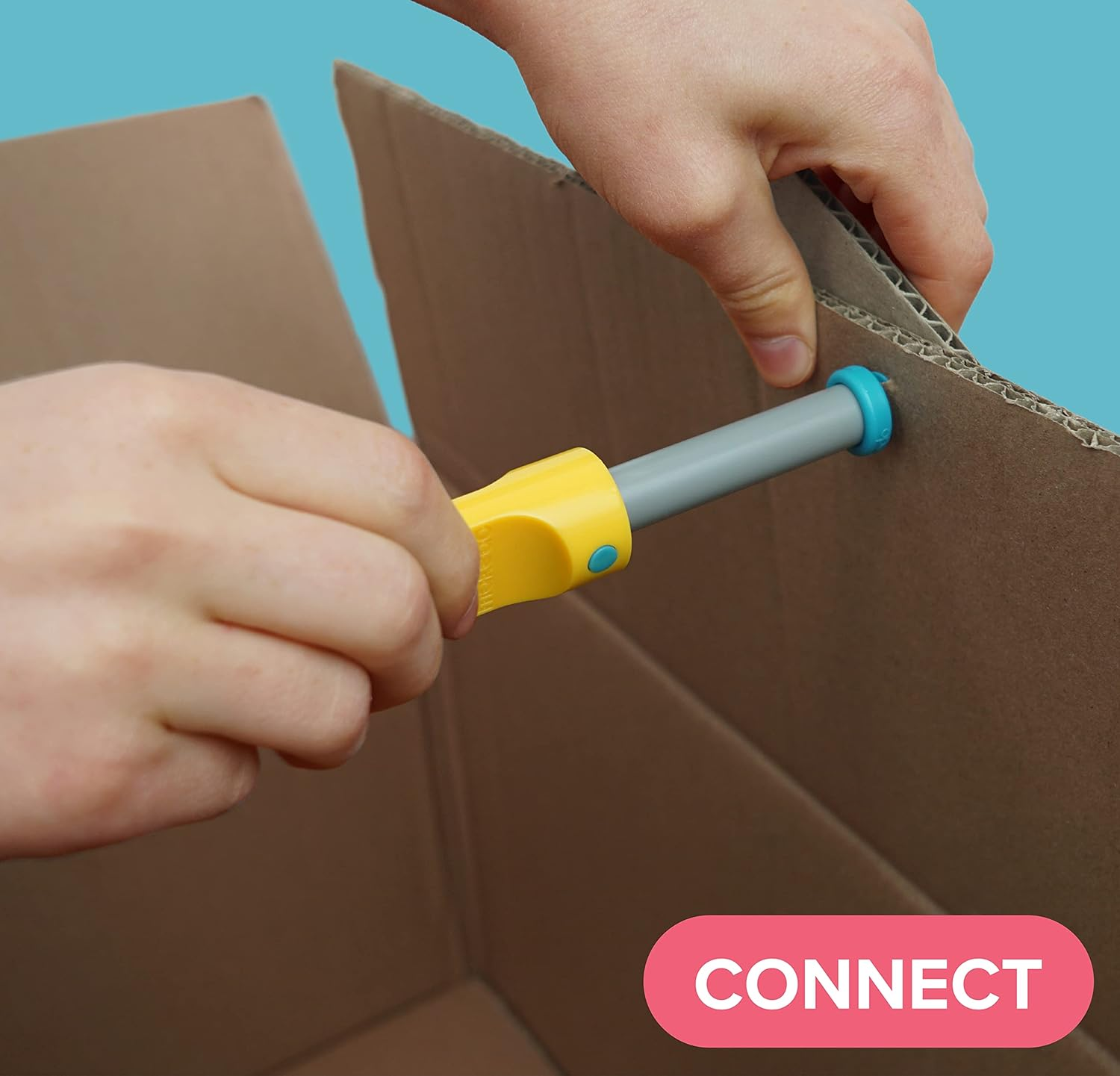 Makedo Scru Combo 160 | 160 Piece Mix, Scru & Scru+ for Kids Age 4+ | Perfect for Classroom STEM Learning image number 3