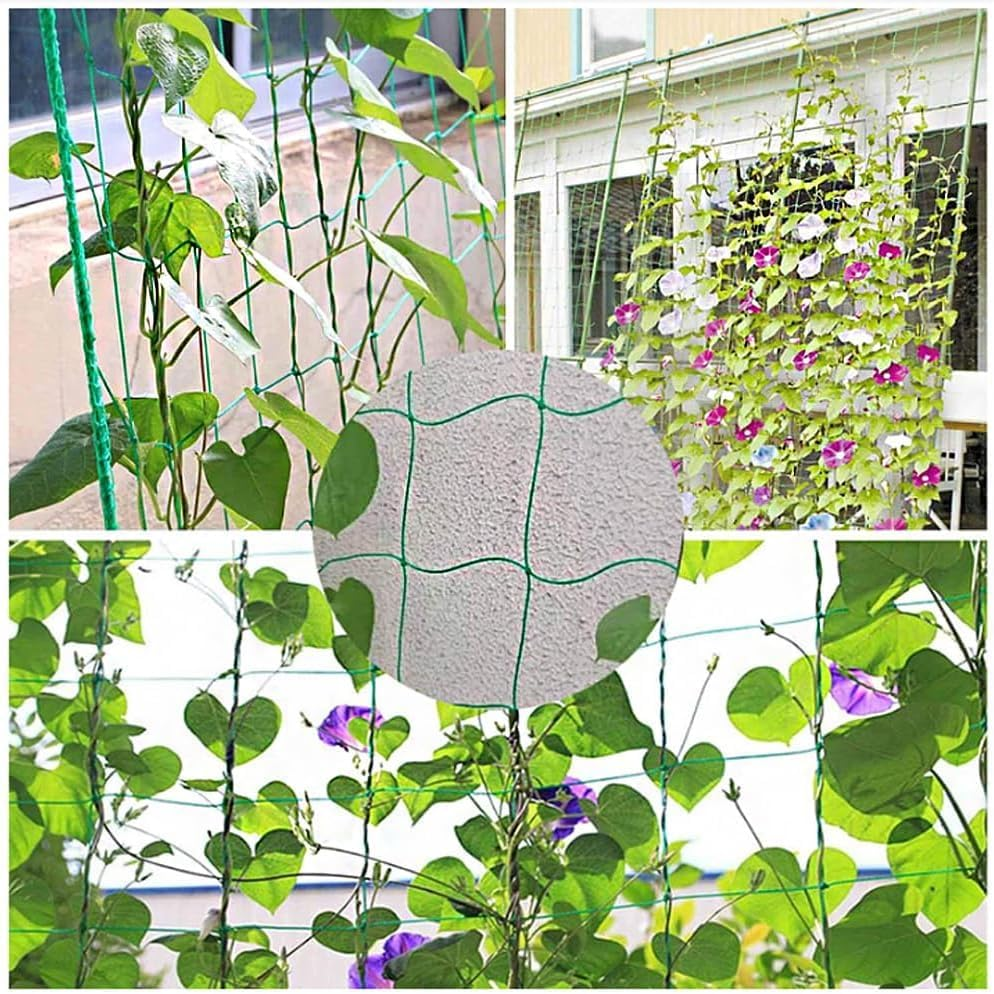 Strong Support Plant Climbing Net for Growing Vines Plants, 1Pc Polyester Mesh Garden Plant Climbing Net, Climbing Plant Support Net for Peas and Beans image number 3