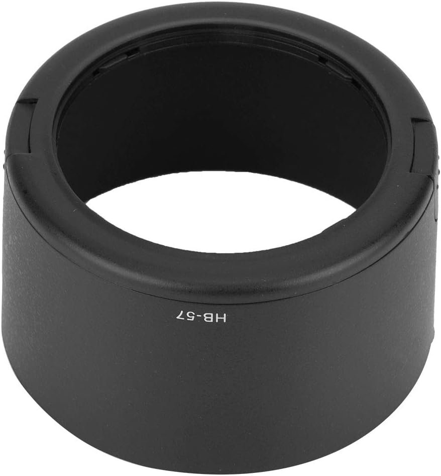 Lens Hood, HB-57 Portable Lens Hood Shade Accessory for Camera AF-S 55-300Mm F4.5-5.6G ED VR image number 4