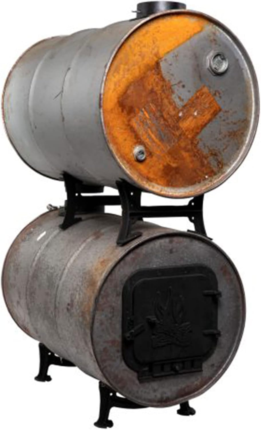 US Stove BKAD500 Barrel Camp Stove Adapter Kit, Small, Black