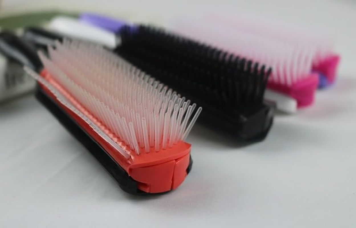 Hair Brush for Curly, Thick, Wavy and Coily Hair - Curl Defining, Detangling, Styling, Blowdrying, Shaping - 9 Row Detangler Brush for Women and Men - Dry or Wet (Black, One Size) image number 1