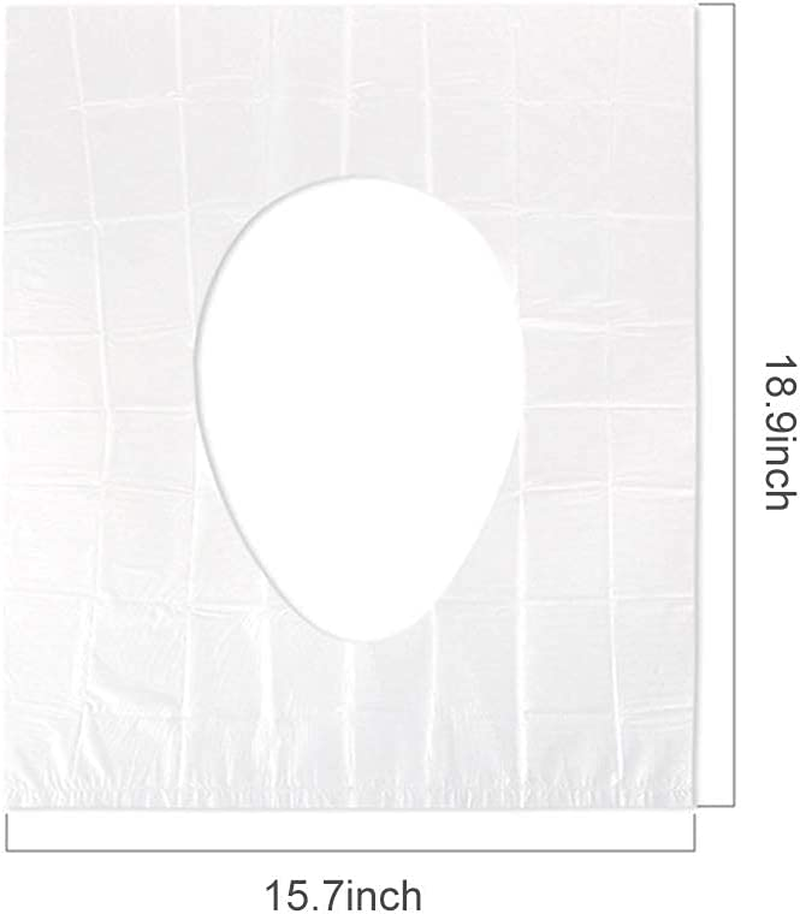 60 Pack Toilet Seat Covers Disposable for Travel Friendly Packing for Kids Potty Training and Adult(60 Covers) image number 1