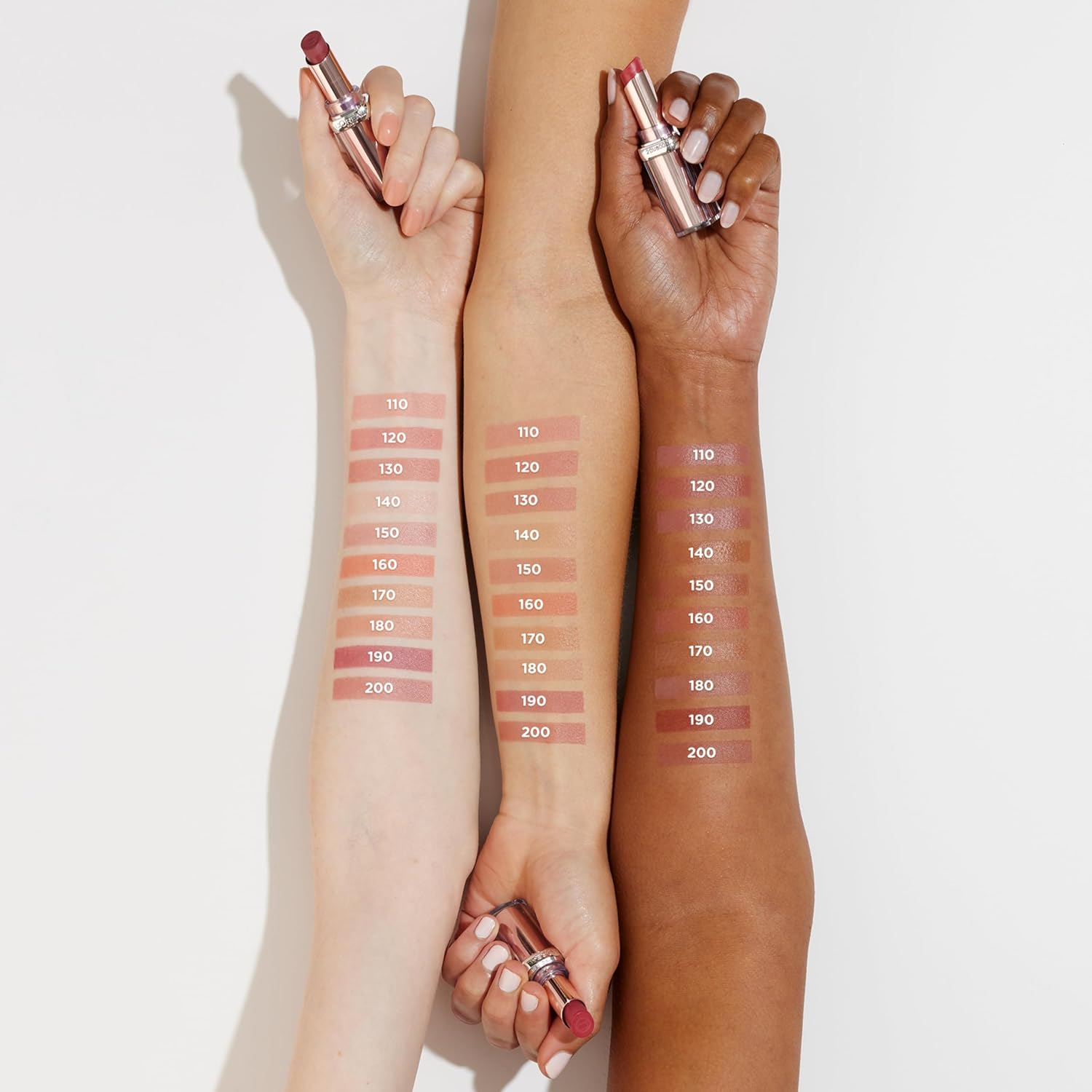 L'Oreal Paris Glow Paradise Hydrating Balm-In-Lipstick with Pomegranate Extract, Ecstatic Mulberry, 0.1 Oz - 110 Pastel Exaltation image number 3