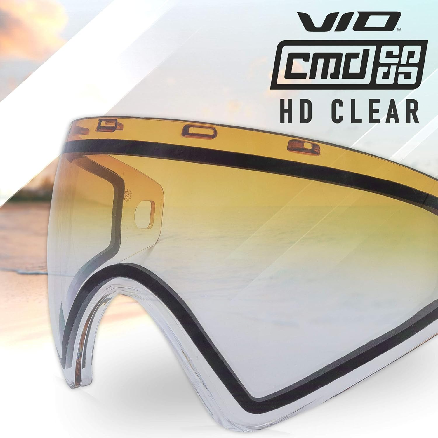Bunker Kings Cmd/Virtue VIO Thermal Paintball Goggle/Mask Replacement Lens - HD Clear