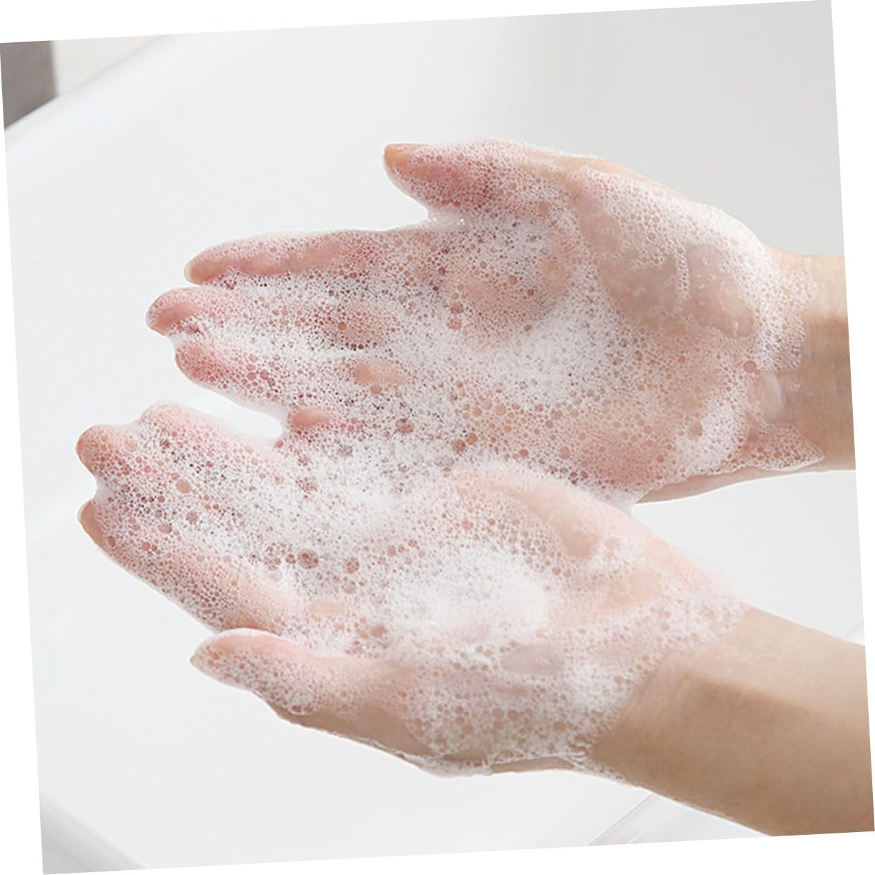 Parliky Mini Hand Soap Flakes Safe Gentle Cleaning Soap Slices for Travel Outdoor Activities image number 2