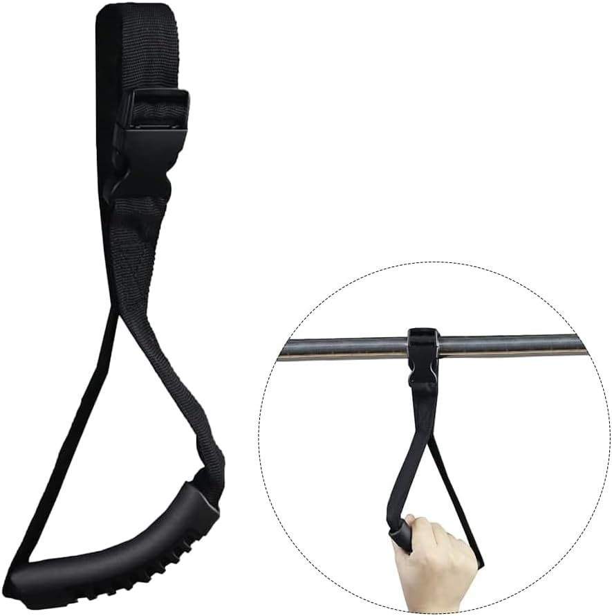 2Pcs Car Standing Aid Safety Grab Handle, Vehicle Support Strap Portable Car Assist Device Grip Handle image number 2