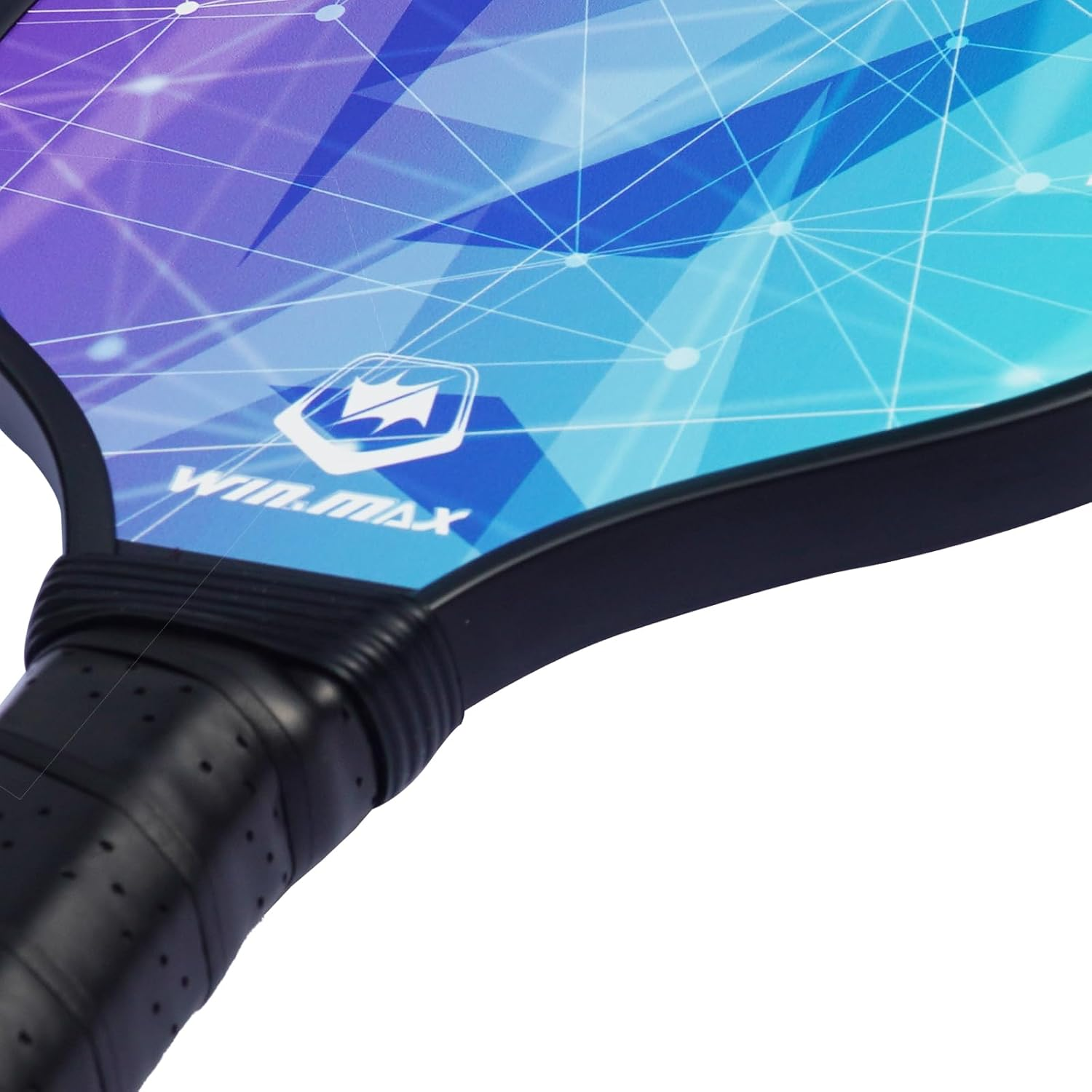 Pickleball Paddles, Fiberglass Surface Pickleball Set with Pickleball Rackets, Pickleball Paddles Set ​For Men Women, 4 Pickleballs and Carry Bag (Purple) image number 3