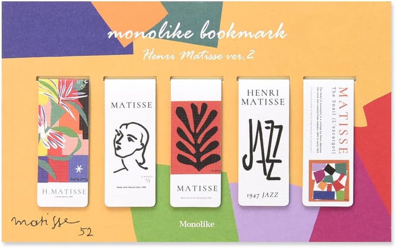 Monolike Magnetic Bookmarks Vincent Van Gogh, Set of 5