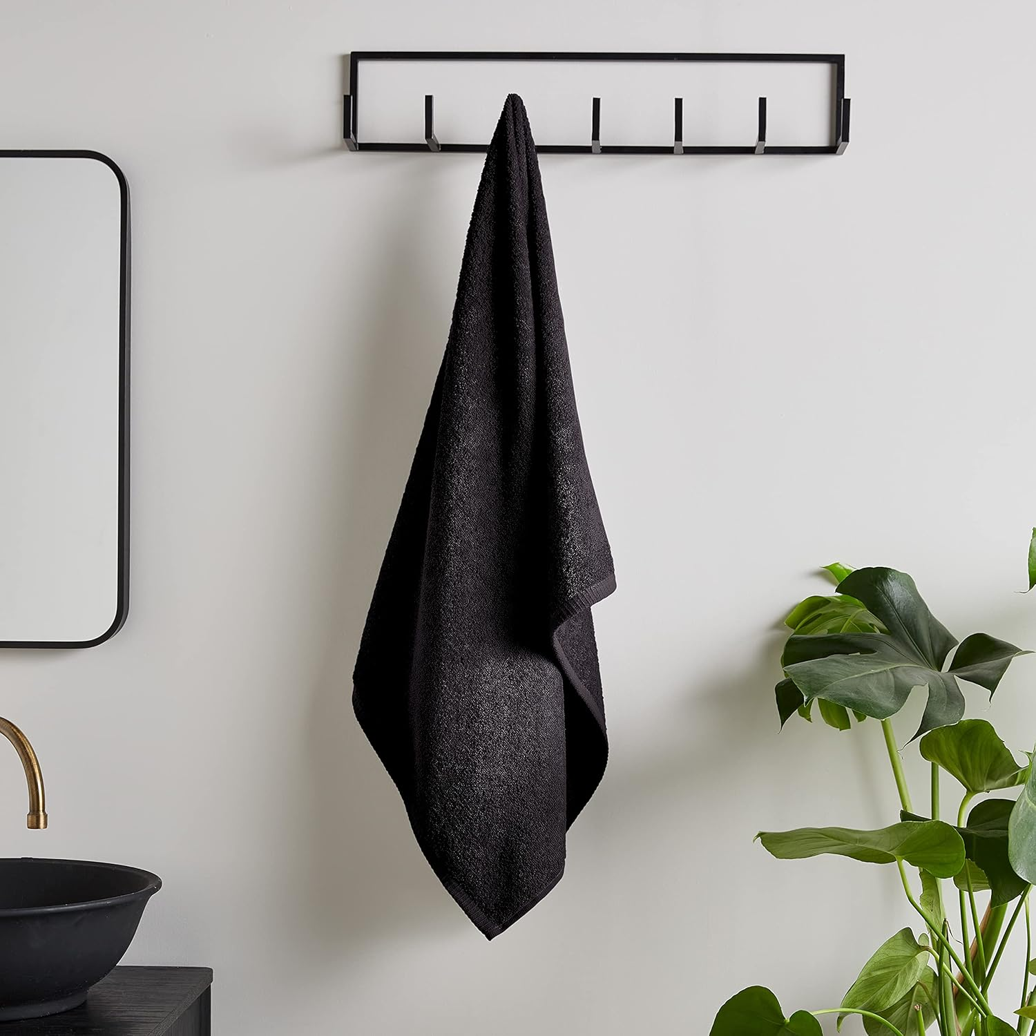 Catherine Lansfield Quick Dry Cotton Bath Towel Blue