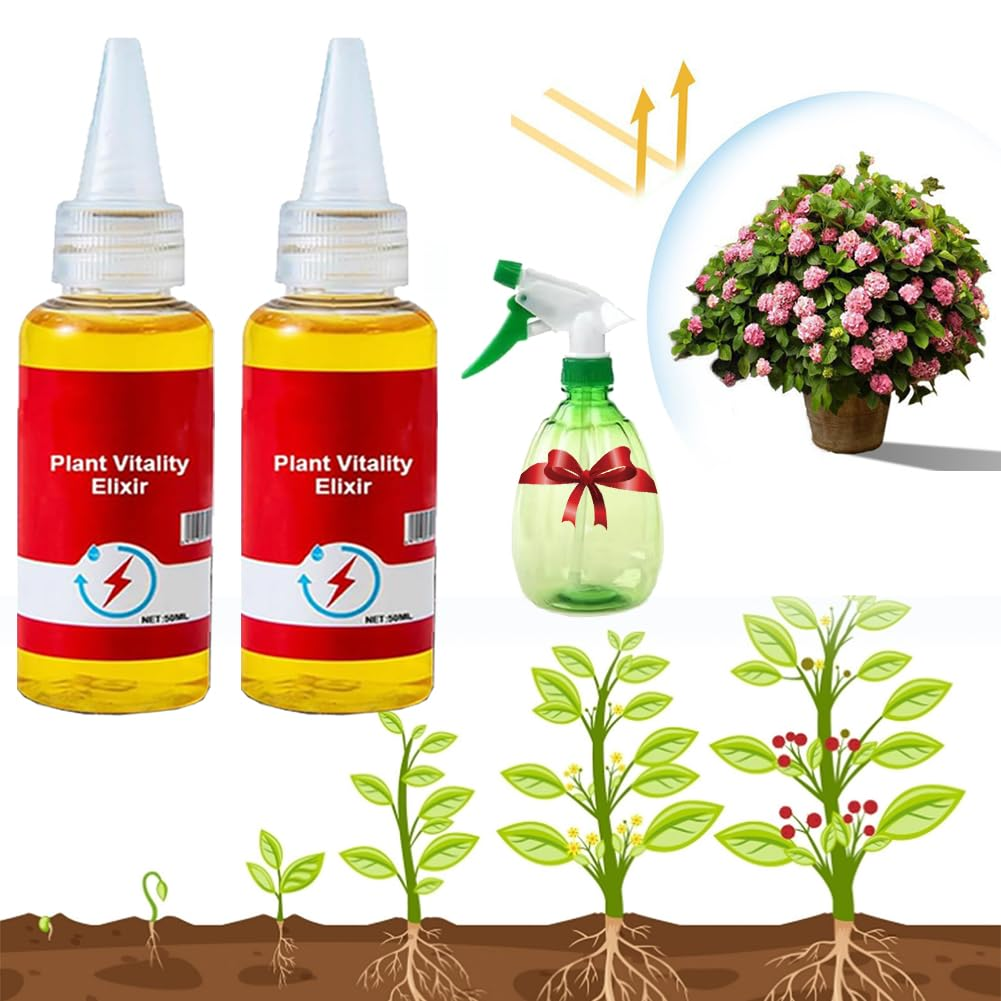 LIMETOW Phytovitamin Solution, Limetow Plant Vitality Elixir, Limetown Plant Fertilizer, Plant Rooting Hormone for Seedlings and Cuttings (3 Pcs)