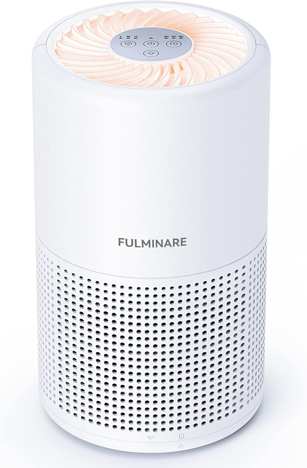 FULMINARE PU-P05 Air Purifiers for Bedroom, H13 True HEPA Air Filter, Quiet Air Cleaner with Night Light, Portable Small Air Purifier for Living Room, Home, Pet, Office - Australia Plugs image number 6