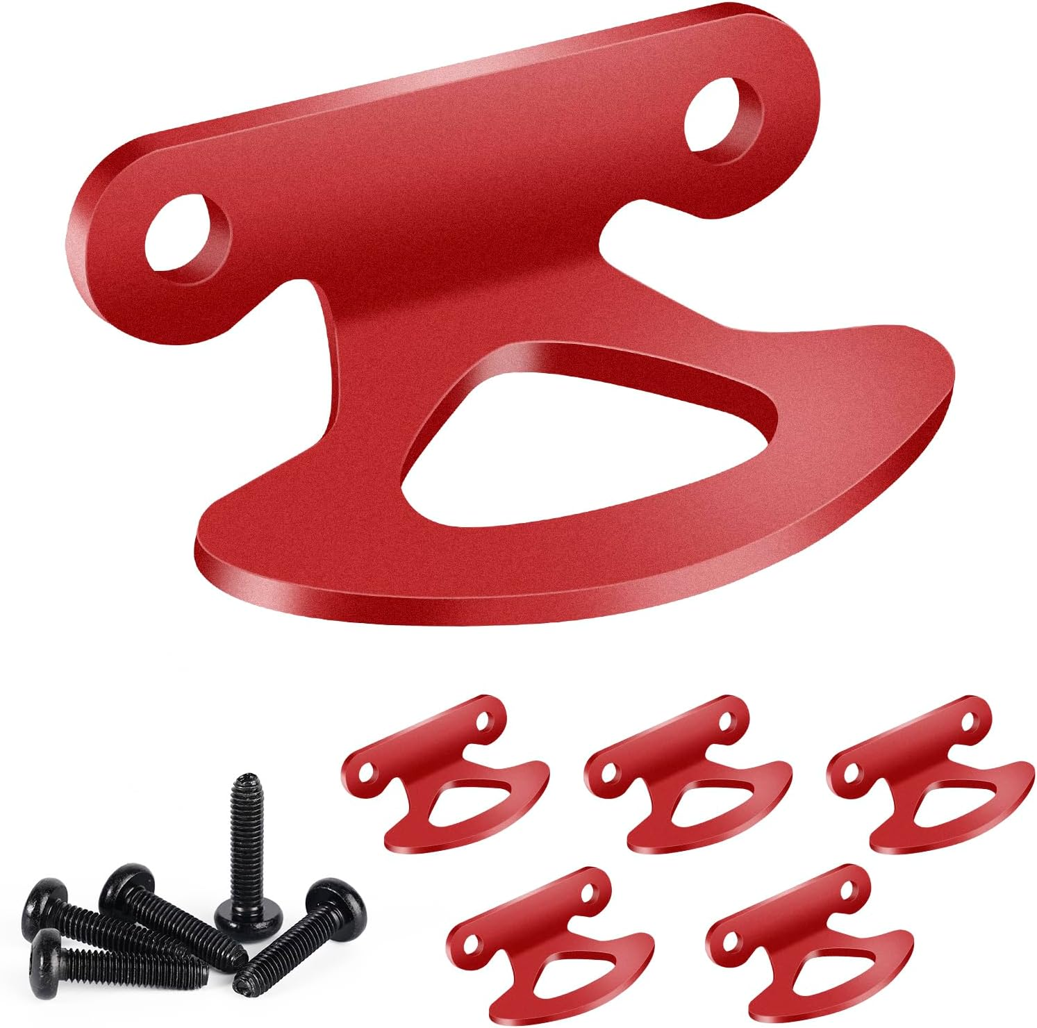 Tie down Anchors 6 Pack for 2000-2017 Ford F150 Truck Bed Tie down Anchors with Black Powder Coating | Fits 2004-2017 F-150 Styleside 2001-2010 F 150 Explorer Sport Trac, Inner Bed Tie Downs Hooks