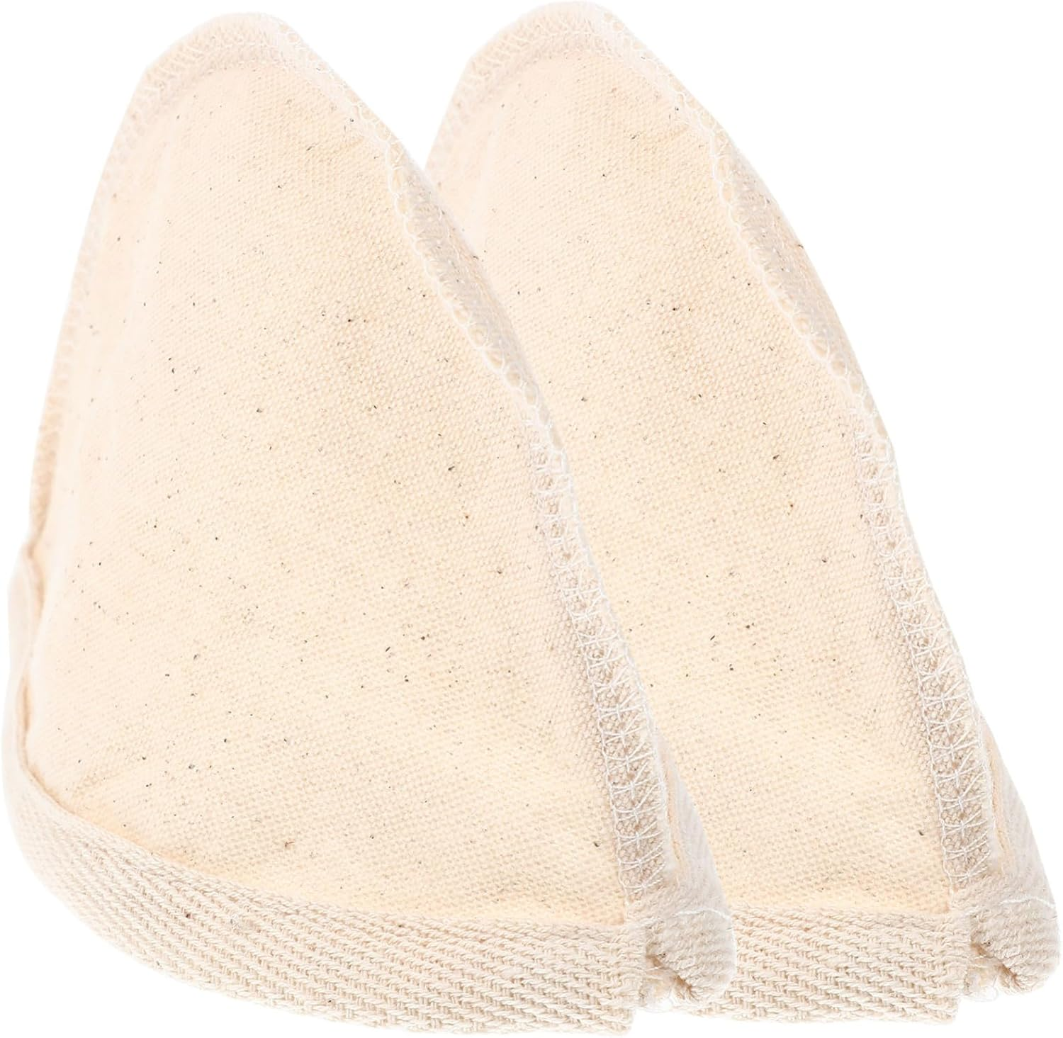 Sosoport 2Pcs Reusable Cotton Mesh Filter Bag Large Coffee and Milk Tea Strainer Pouch Fine Mesh Brewing Filter for Portable Use and Multiple Brewing Methods image number 3