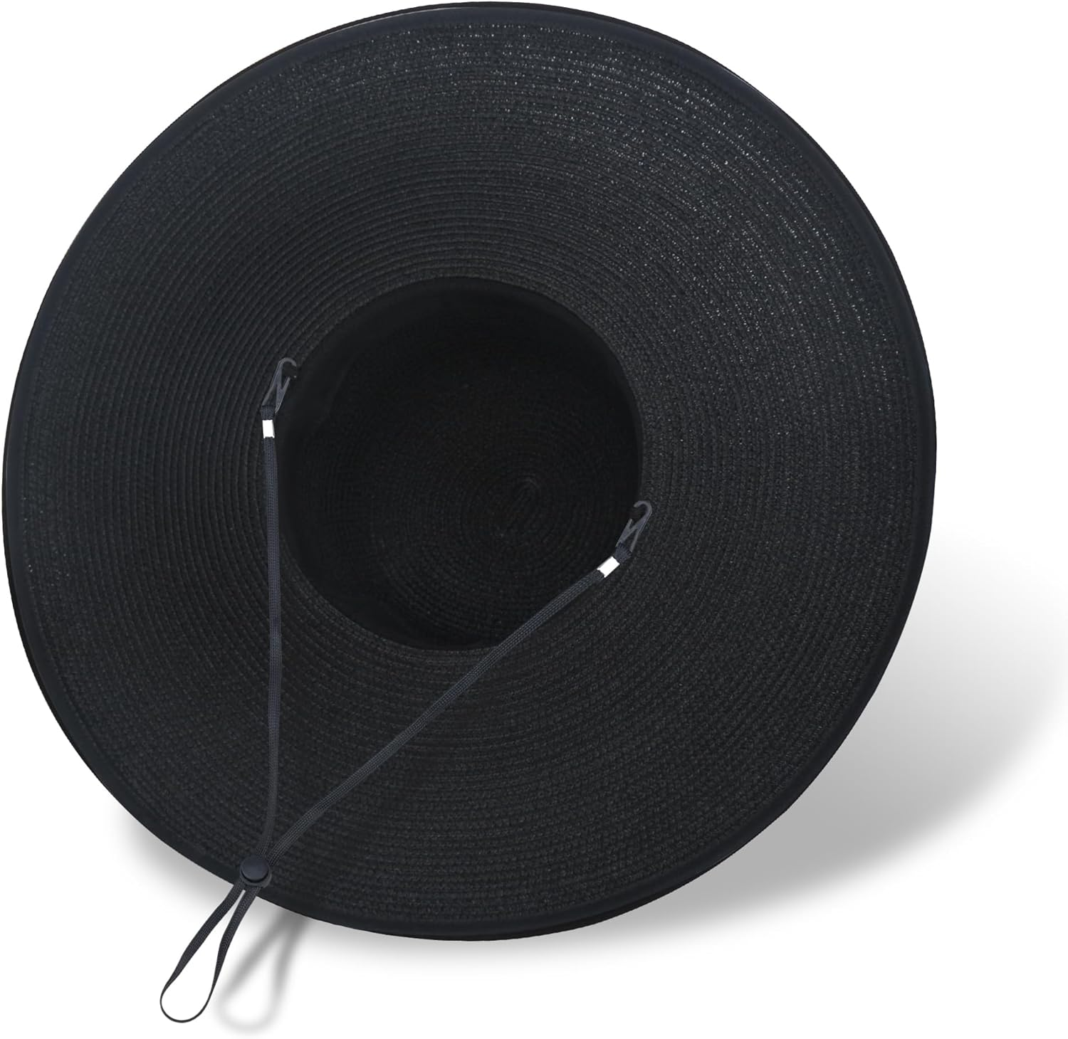 Naivlizer Women Wide Brim Sun Hat UPF50 Straw Summer Hat Floppy Beach Hat Roll-Up - Beige image number 7