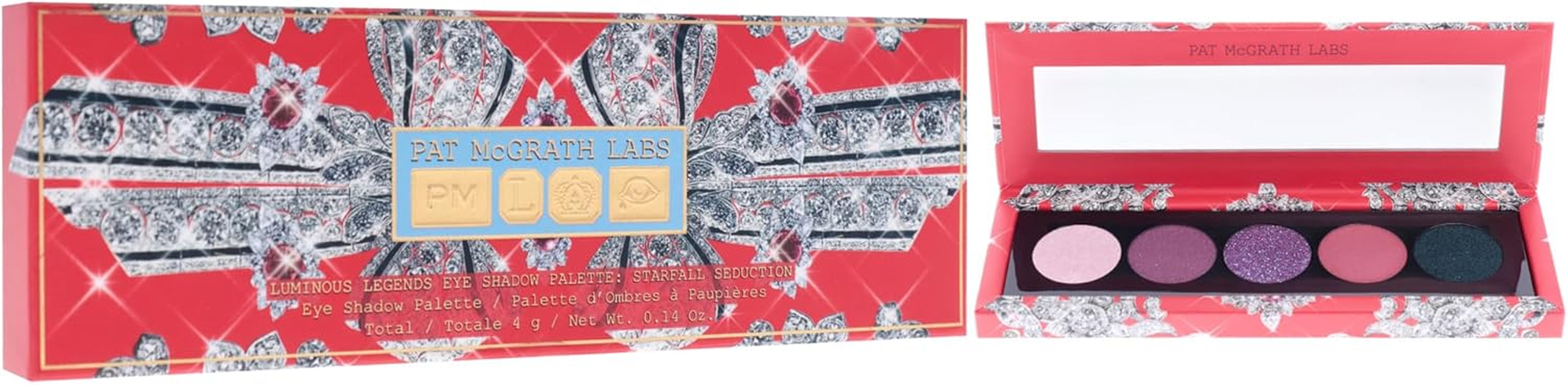 Luminous Legends Eye Shadow Palette - Starfall Seduction by Pat Mcgrath Labs for Women - 0.14 Oz Eye Shadow image number 3