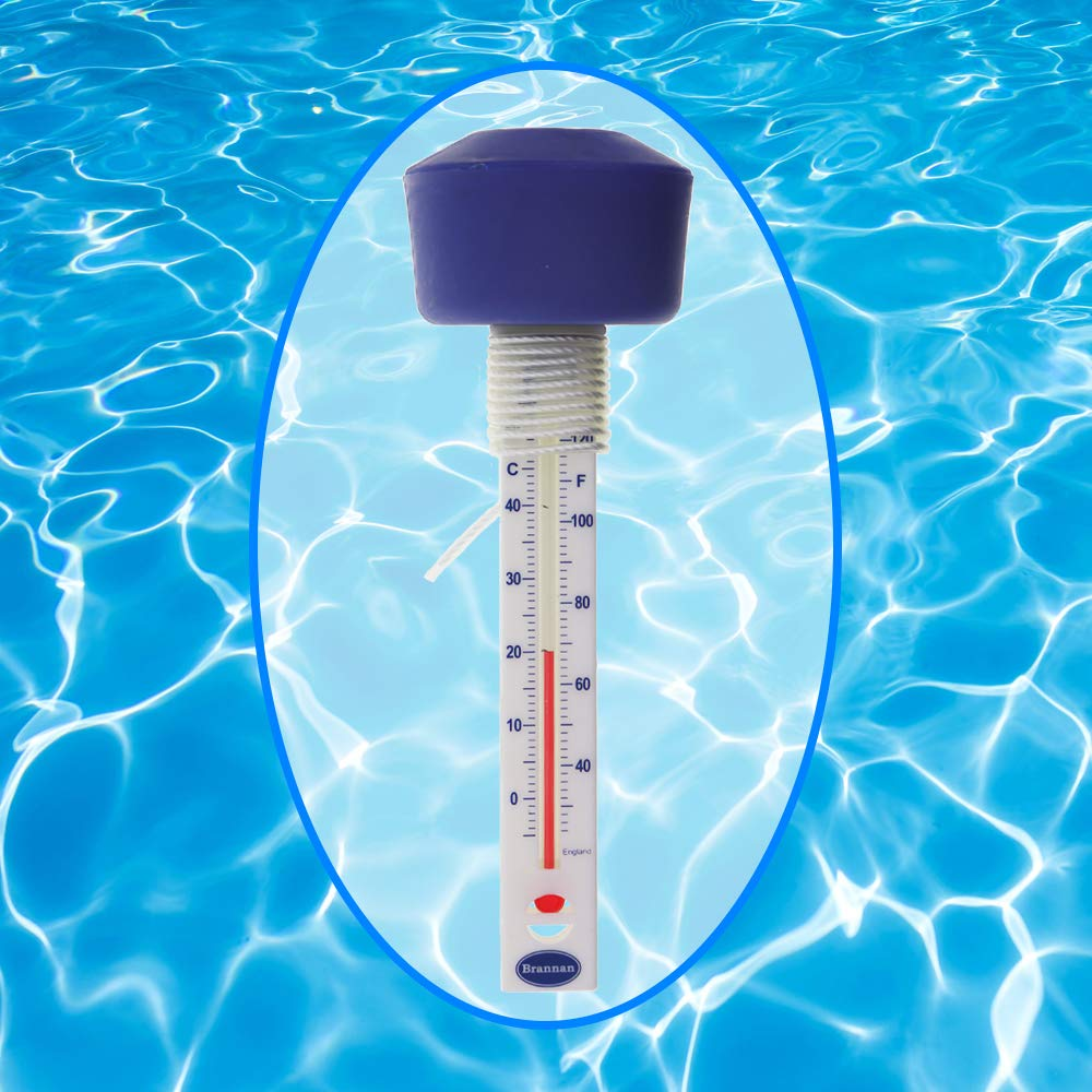Floating Swimming Pool or Pond Thermometer Easy to Read Water Gauge