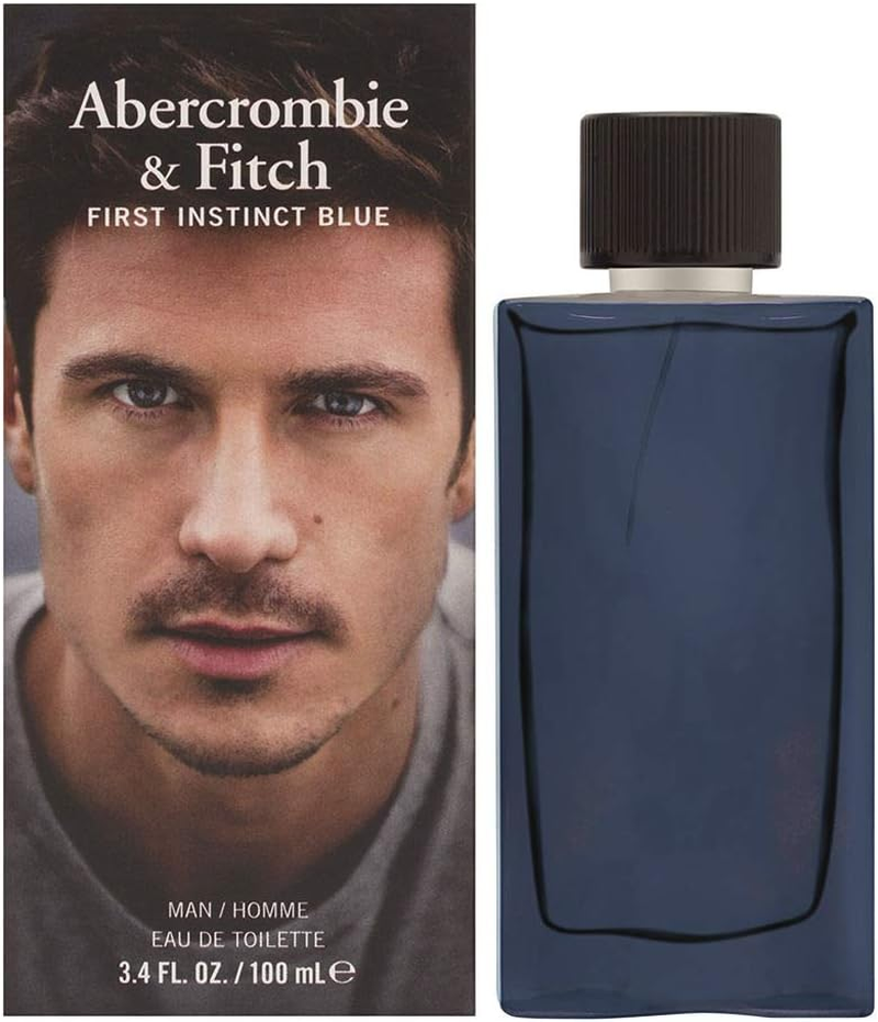 Abercrombie & Fitch First Instinct Blue Eau De Toilette Spray for Men 100 Ml