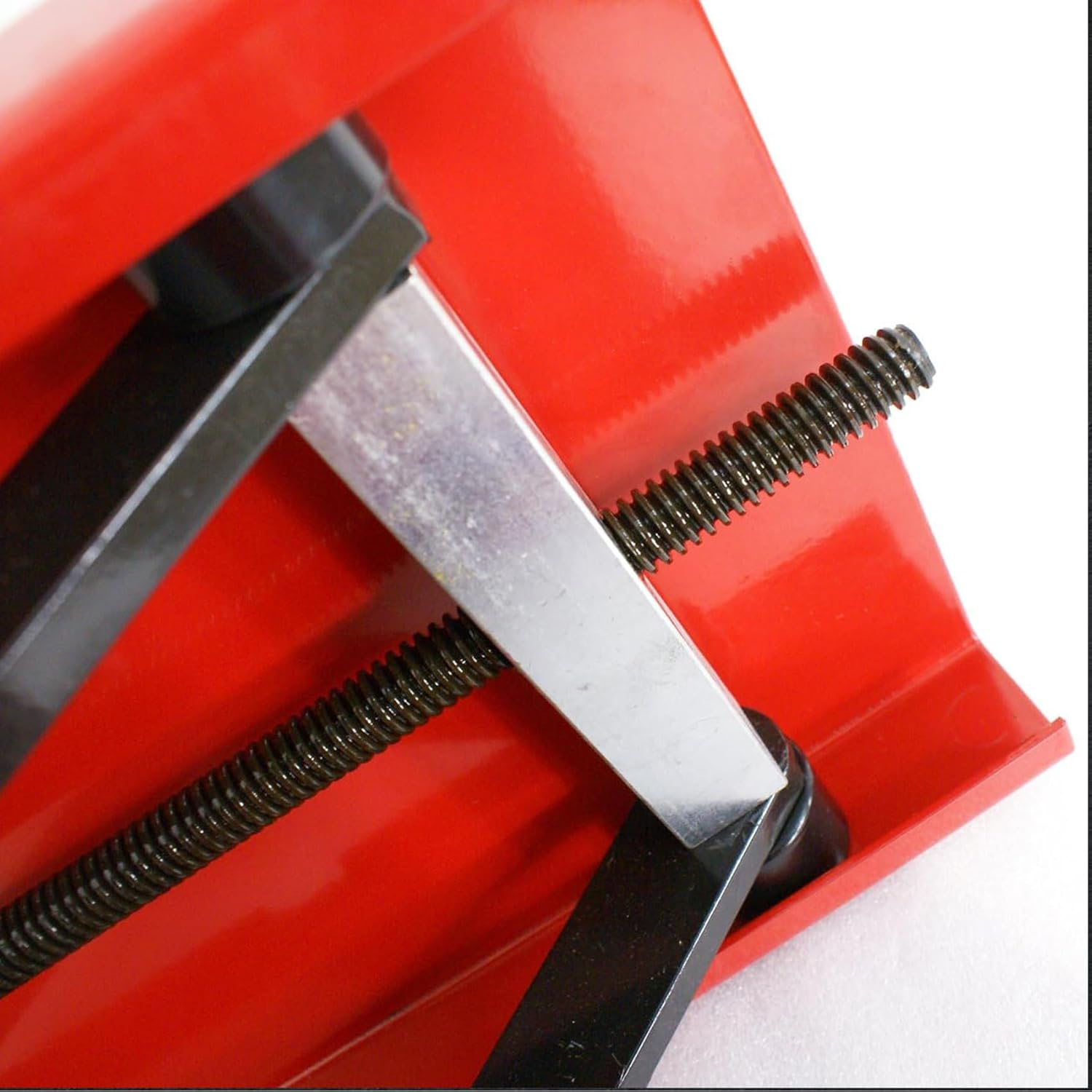 Motorcycle Lift, Steel Wide Deck Motor Crank Center Scissor Lift Jack Hoist Stand for Street Dirt Bikes Cruiser Touring Motorcycles Atvs, 500Kg Capacity Red, 36 * 23 * 34Cm image number 4