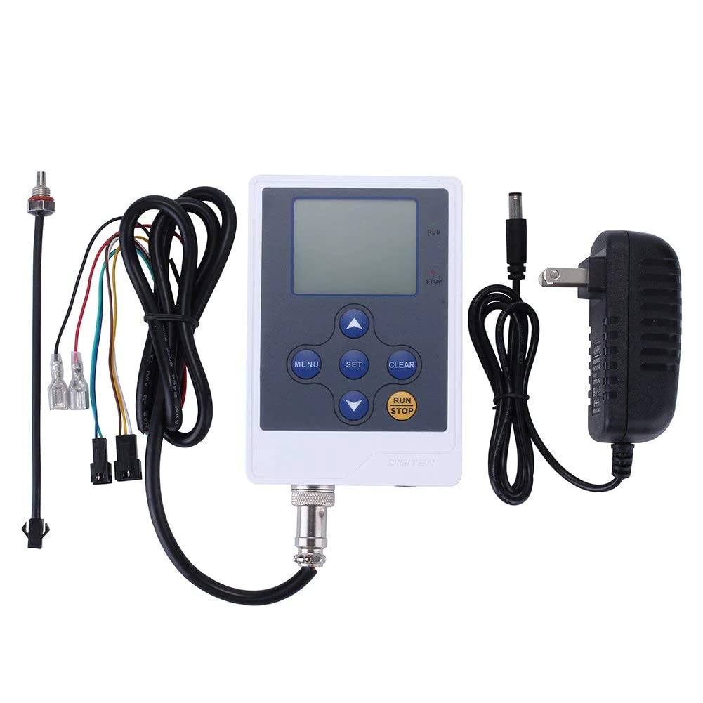 DIGITEN Water Flow Control LCD Display+G1 Flow Sensor Meter+G1 Solenoid Valve+12V Power