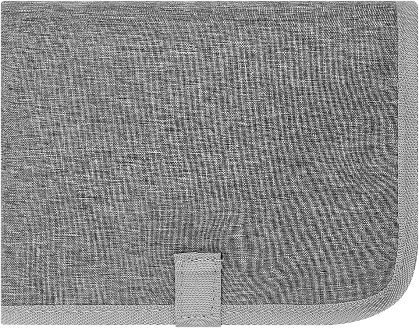 Wiseuwise Portable Diaper Changing Pad, Waterproof Baby Changing Mat, Foldable Portable Travel Changing Pads for Baby, Grey image number 4