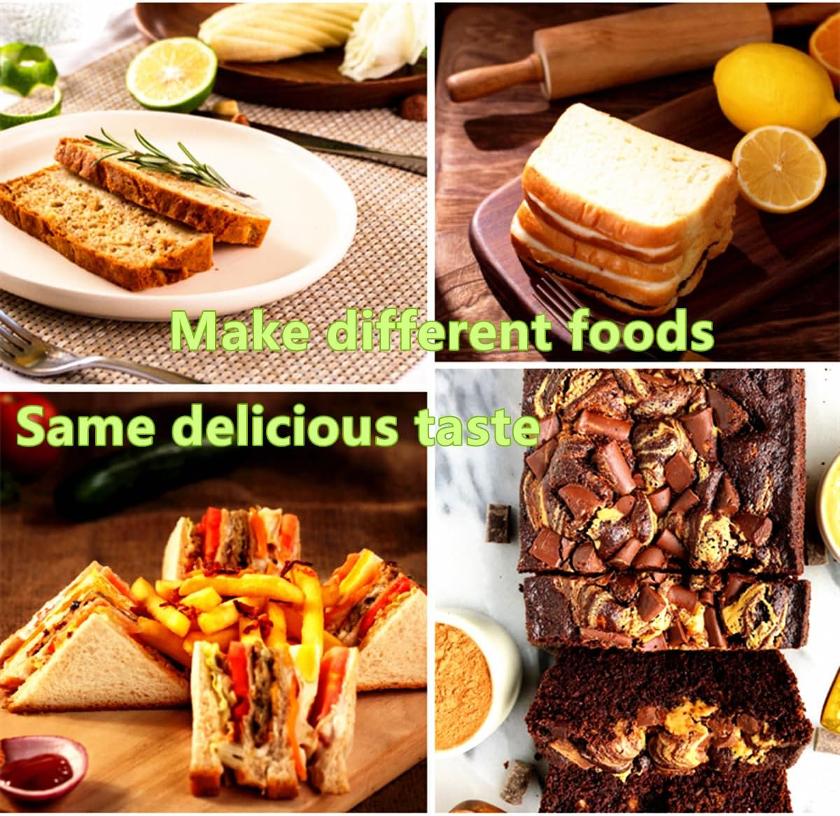 Pullman Loaf Pan with Lid Non-Stick Toast Mold Rectangle Corrugated Bread Cake Mould with Cover for Oven Baking (2.2Lb Dough Capacity) image number 4