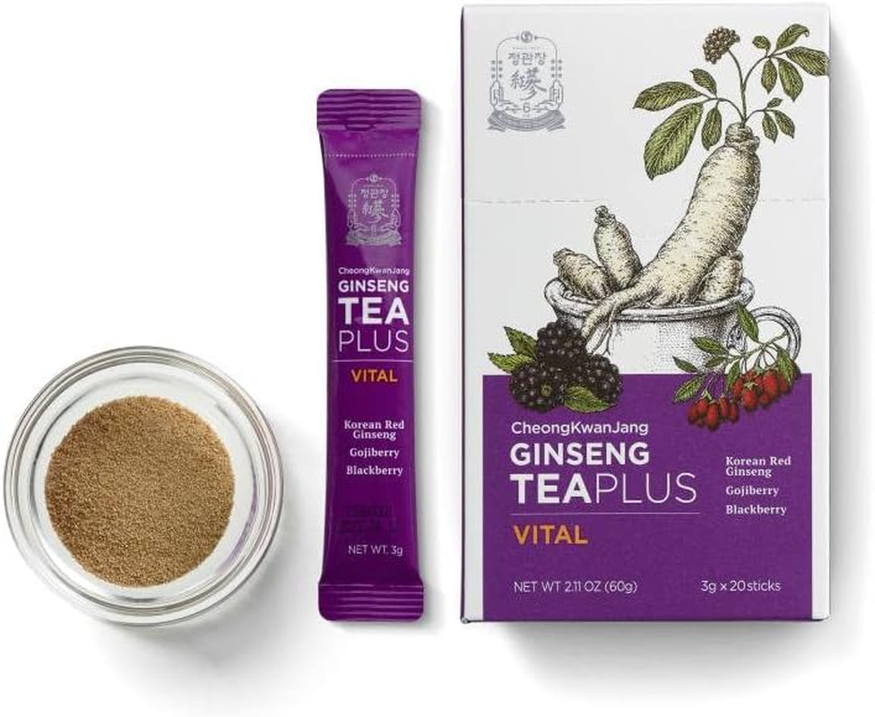 Cheongkwanjang Teaplus-Vital Korean Red Ginseng Tea image number 3