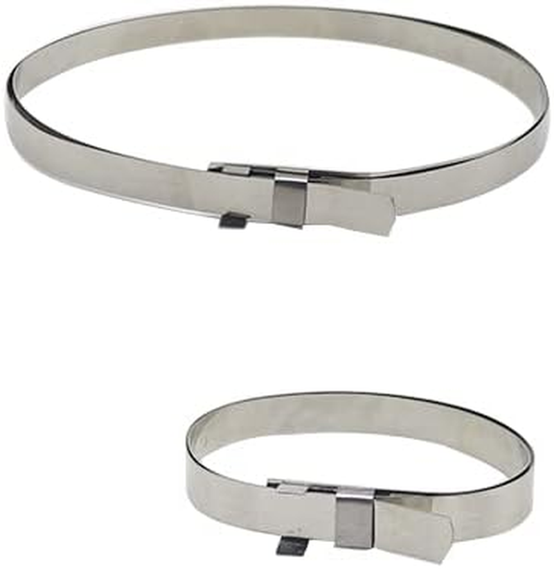 Drive Shaft CV Boot Band Clamps - Axle Boot Clamps Universal Adjustable Stainless Steel CV Boot Clamp for CV Boots & Joints 24Pcs(12Pcs Large+ 12Pcs Small) image number 4