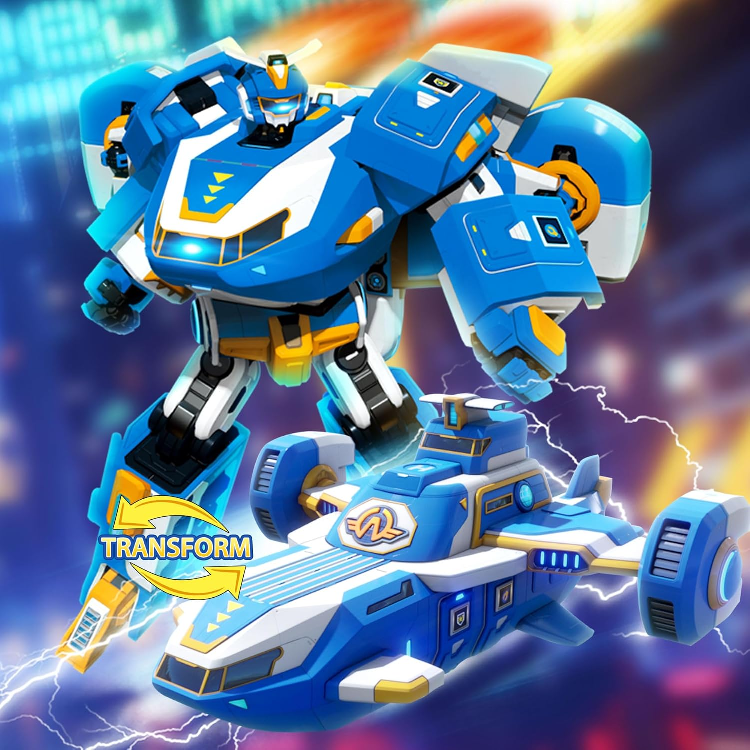 Super Wings Mini World Aircraft Robot image number 5