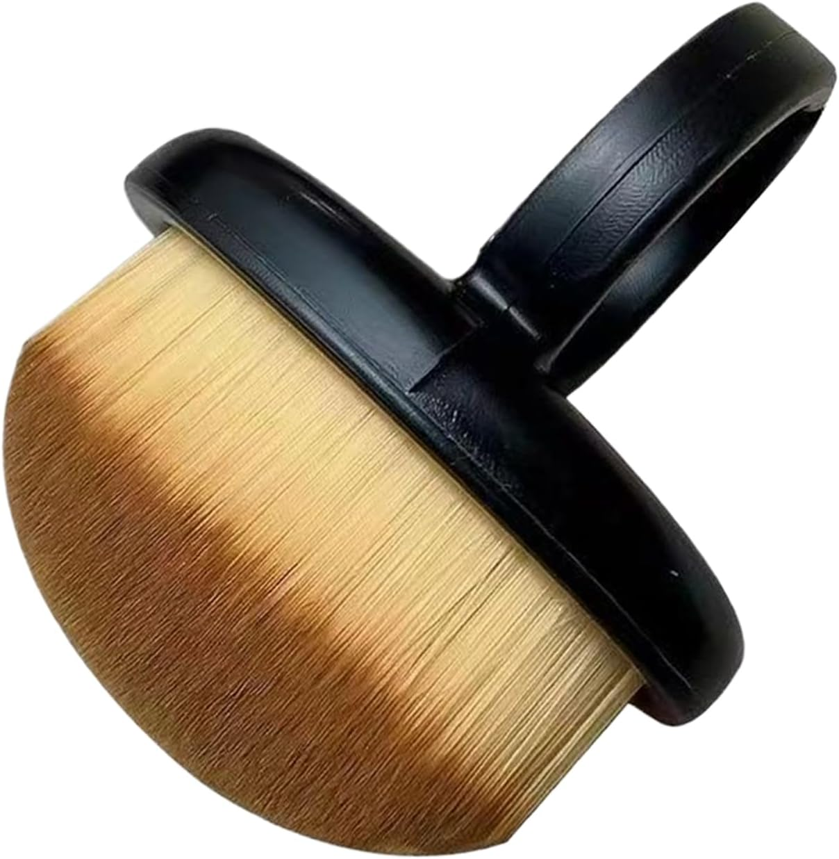 Nail Dust Brush with Finger Ring, Manicure Brush for Cleaning Nails, Portable Nail Care Accessories for Travel, Salon, Indoor and Outdoor