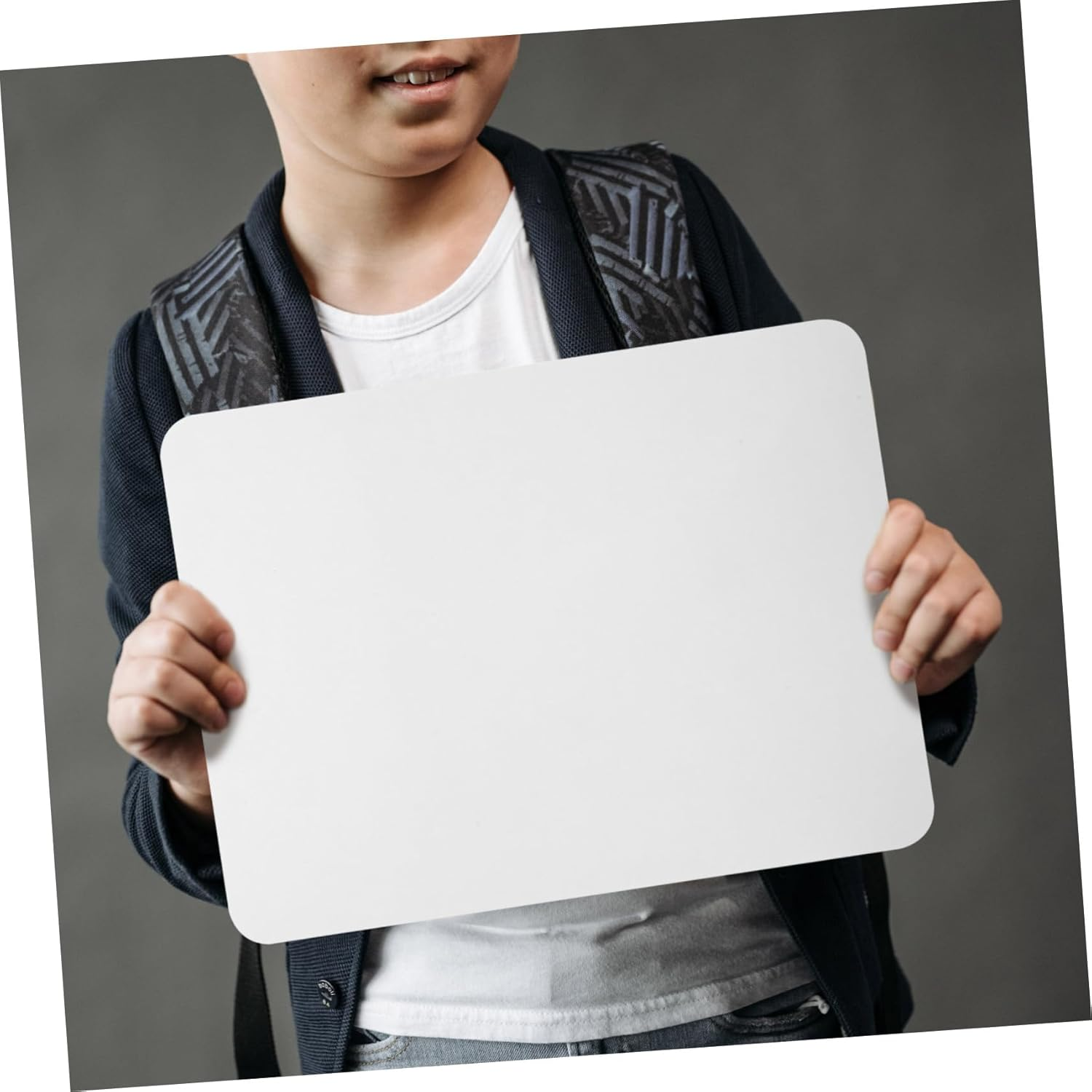 KICHOUSE 2Pcs Double Sided Whiteboard Tabletop Memo Board for Desk Erasable Writing Board for Home Office Classroom Kitchen Bedroom Use Includes