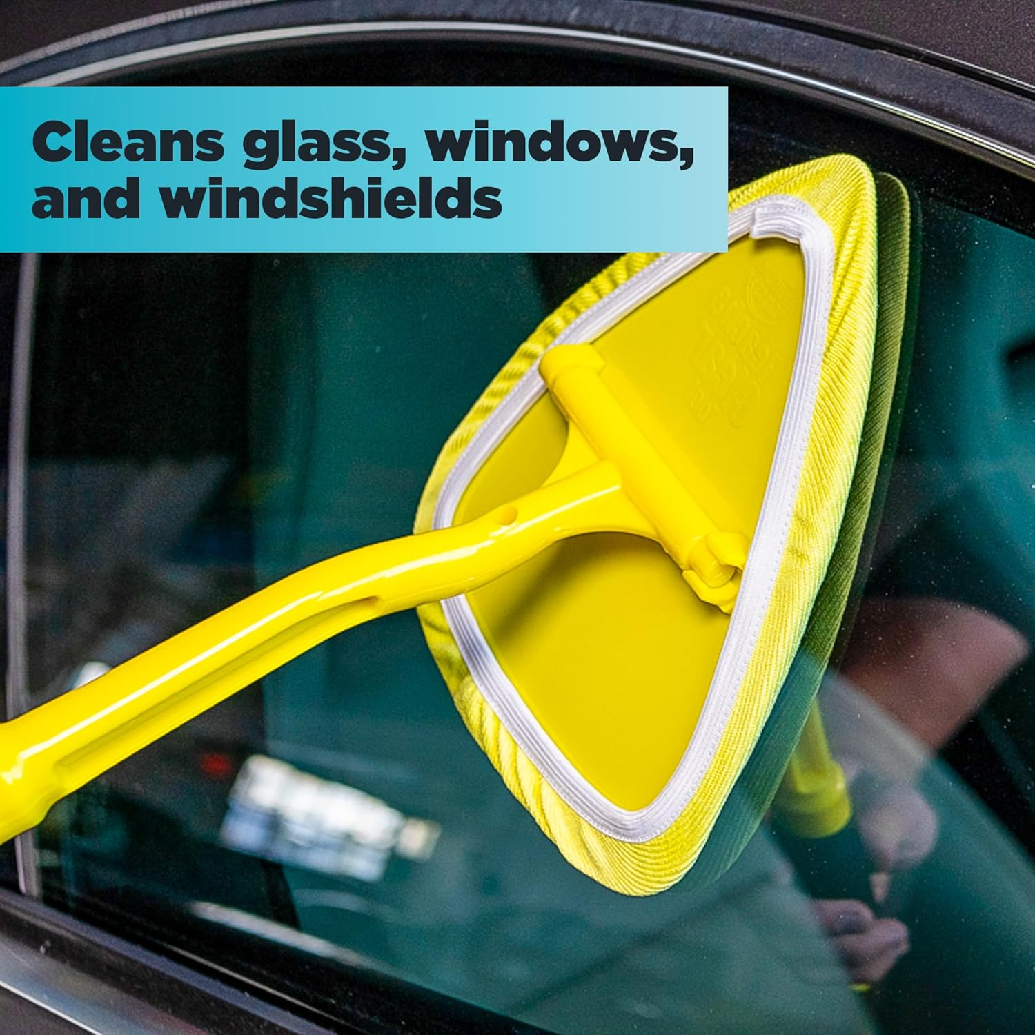 Invisible Glass 95183 Original Reach and Clean Tool Replacement Elastic Microfiber Bonnets, Pack of 3