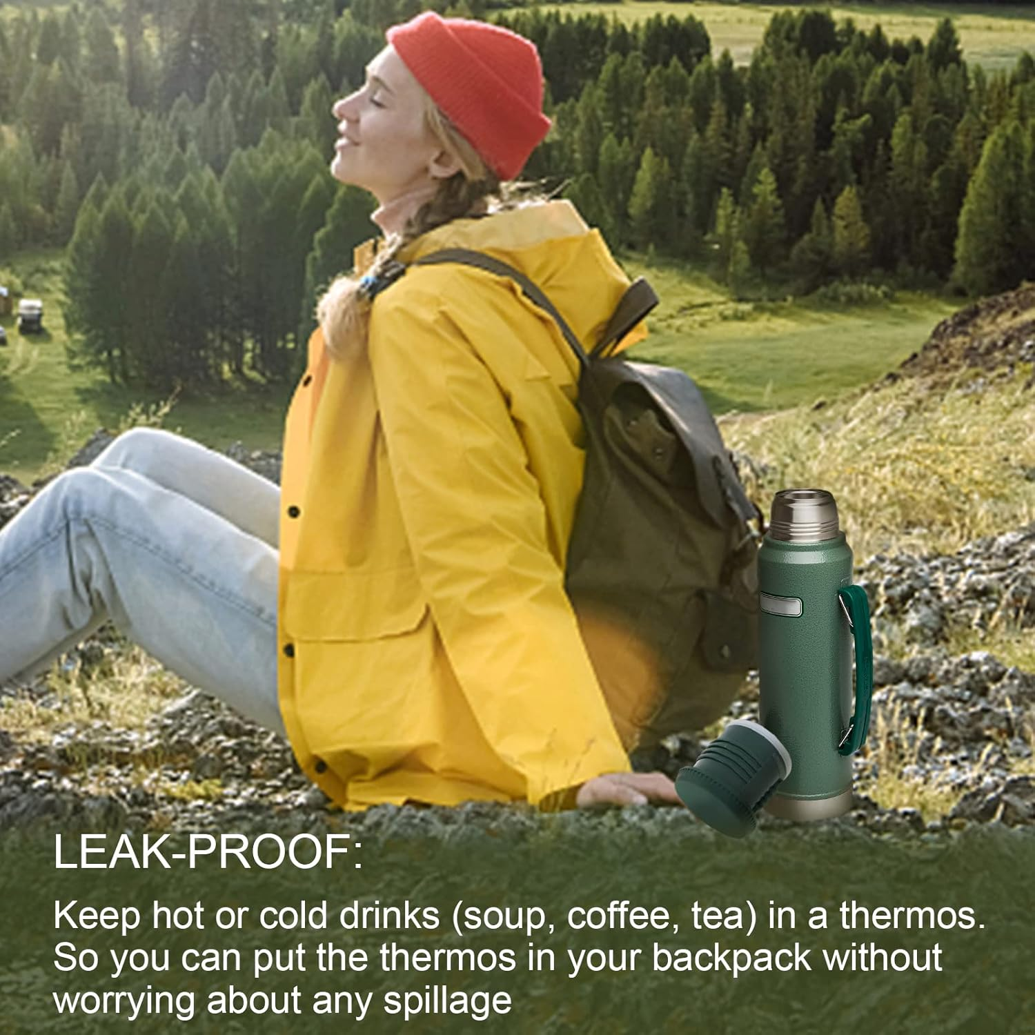 Parts Shop Replacement Thermoss Stopper for Stanley Classic Vacuum Insulated Wide Mouth Bottle (1.1 QT, 2 QT) image number 2