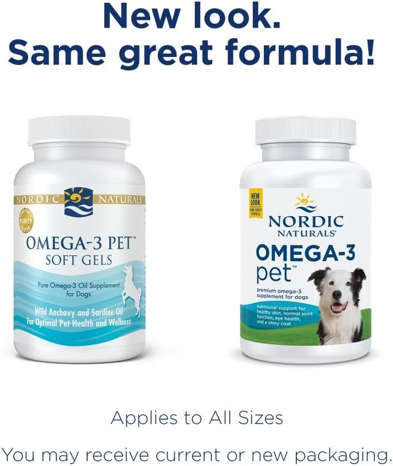 Nordic Naturals Omega-3 Pet, Unflavored - 90 Soft Gels - 330 Mg Omega-3 per Soft Gel - Fish Oil for Dogs with EPA & DHA - Promotes Heart, Skin, Coat, & Immune Health image number 6