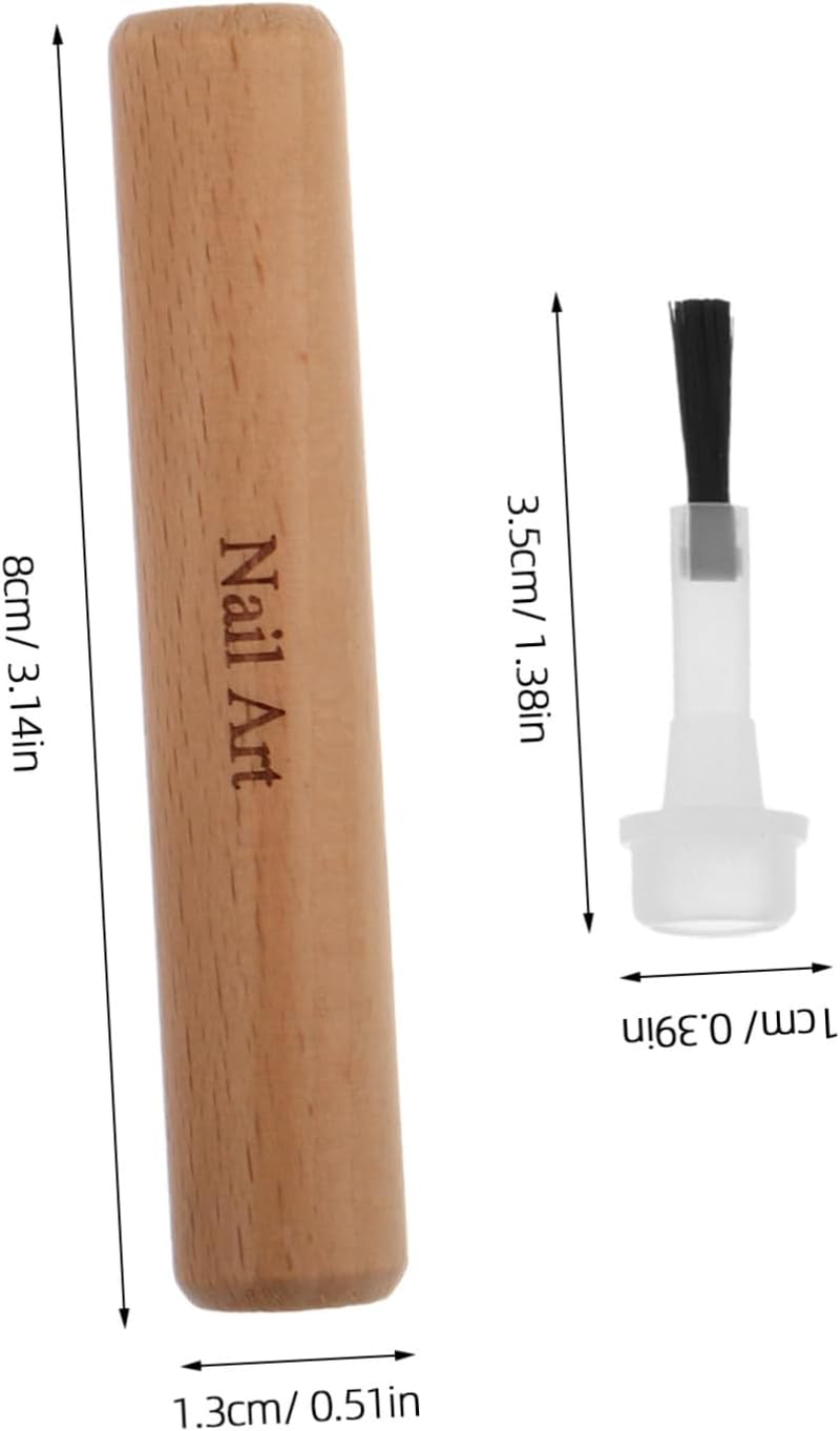 SAFIGLE Nail Liner Kit Dual Head Replacement Brush Set for Manicure Pedicure Supplies image number 1