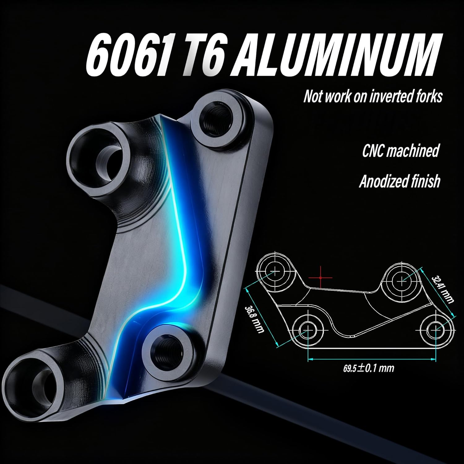 Mokitdora Sport Luggage Rack for Harley Sissy Bar Uprights Compatible with 2018-Later Softail Low Rider FXLR FXLRS FXLRST Fat Bob FXFB FXFBS Sport Glide FLSB, Chrome image number 2