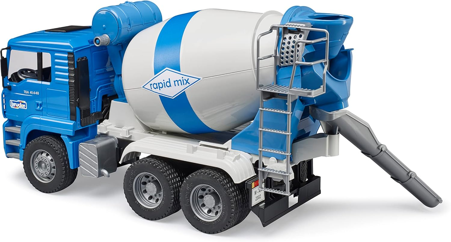 Bruder 02738 Man TGA Concrete Mixer image number 4