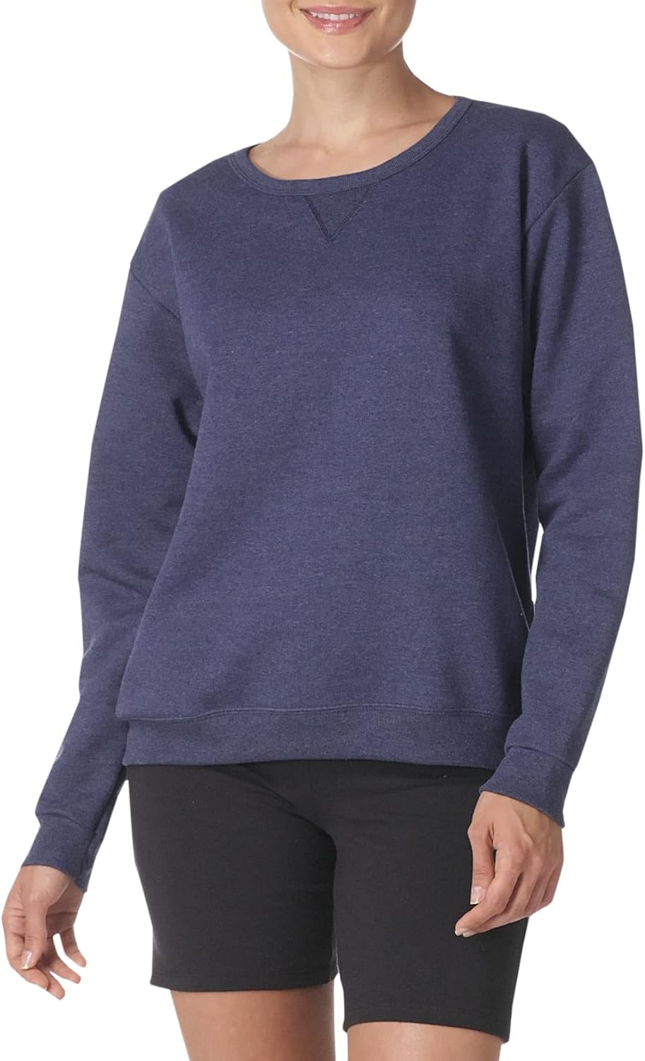 Hanes Women'S V-Notch Pullover Fleece Sweatshirt