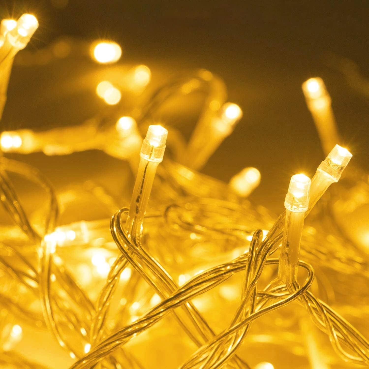 [2 Pack] 50LED Battery Fairy Lights for Bedroom, Fairy Lights Battery Operated Waterproof with 8 Modes,Christmas Lights Outdoor Indoor for Christmas Tree Decorations,Party,Bedroom,Garden image number 6