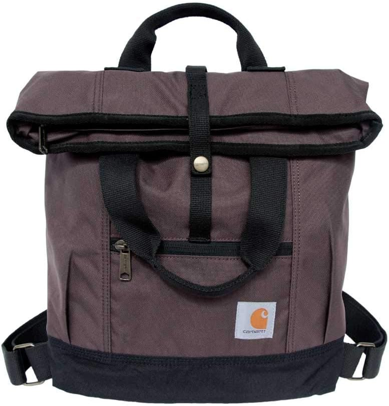 Carhartt Legacy Women'S Hybrid Convertible Backpack Tote Bag, Grey, One Size, Legacy Women'S Hybrid Convertible Backpack Tote Bag - Black image number 4