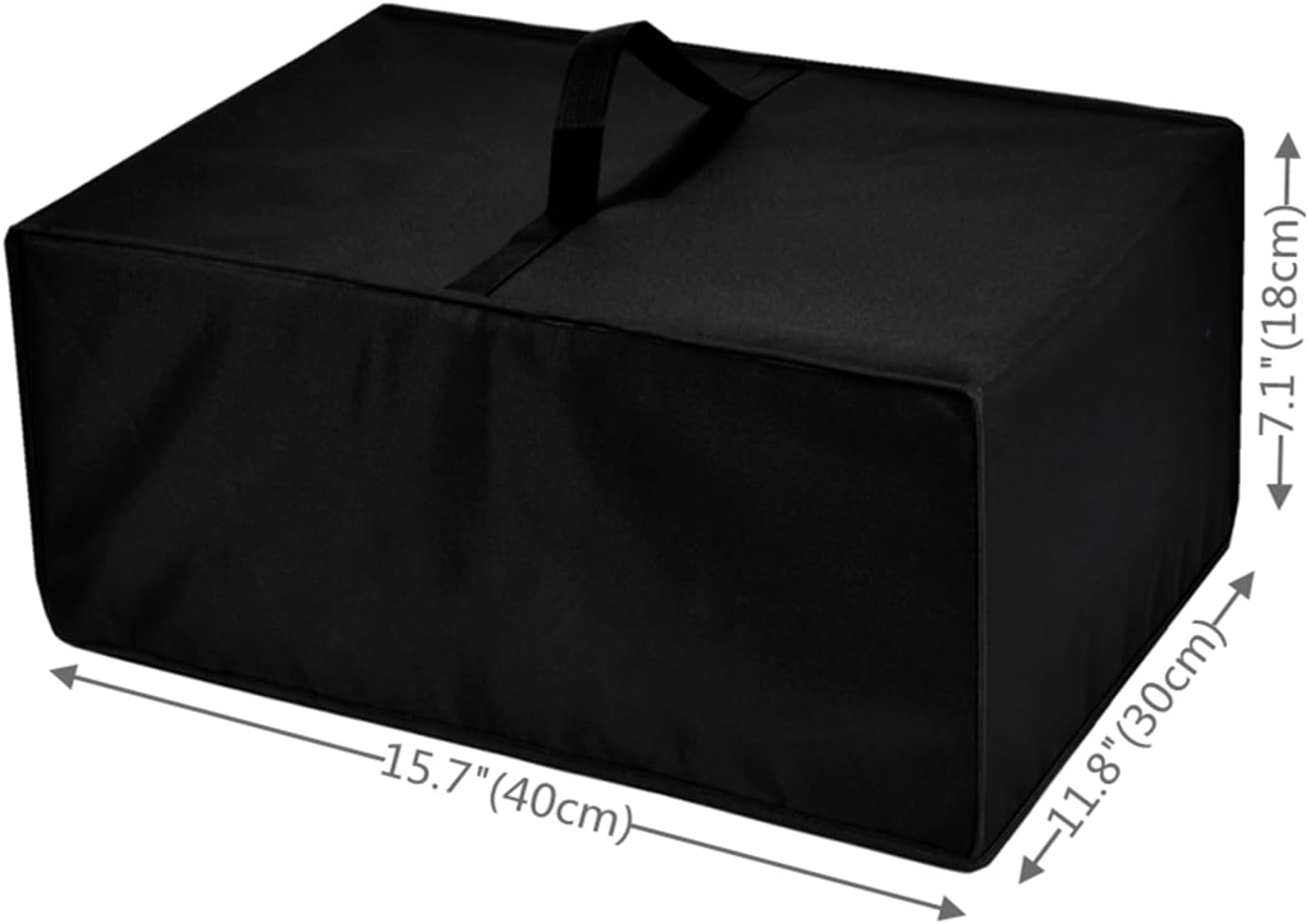 Deep Fryer Cover,Heavy Duty Waterproof,Compatible with OVENTE 2 Liter Electric Deep Fryer FDM2201BR/FDM2201CO (Black) - Light Grey image number 5