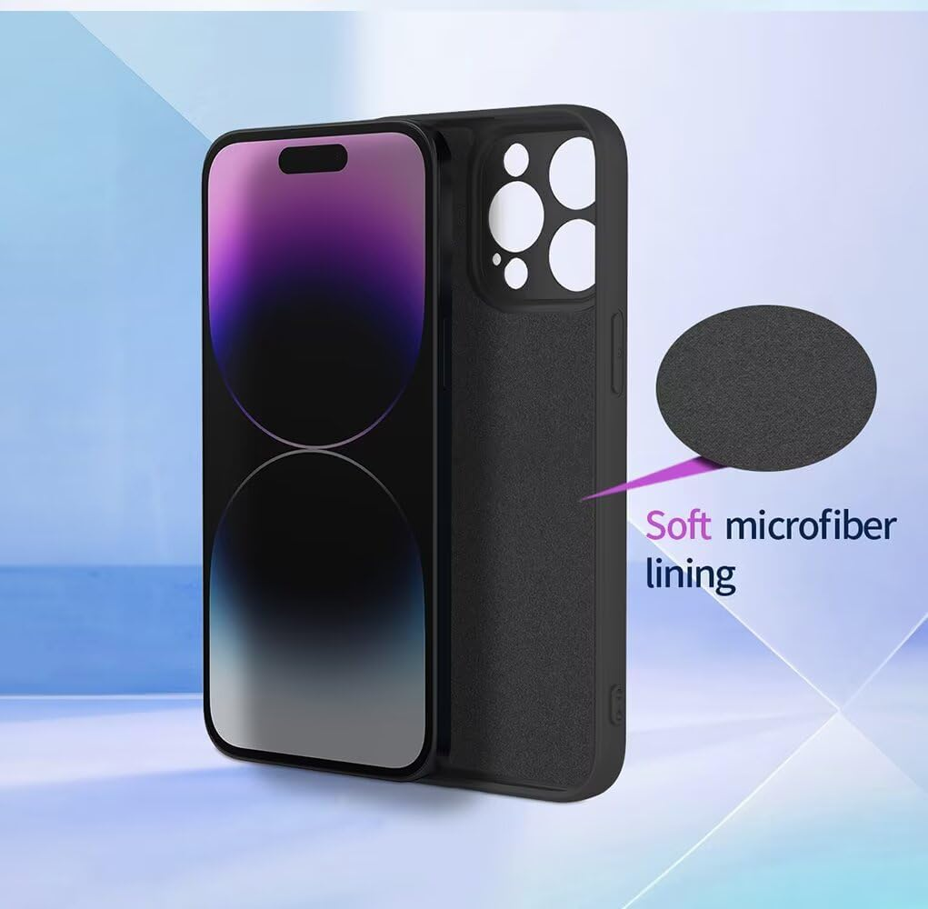 SEAHAI Case for Sony Xperia 1 VII, Ultra Thin Silky-Soft Touch Soft Liquid Silicone Phone Cover with Shockproof Airbag Design, Premium TPU Bumper Fashion Case - Black - Dark Green image number 6