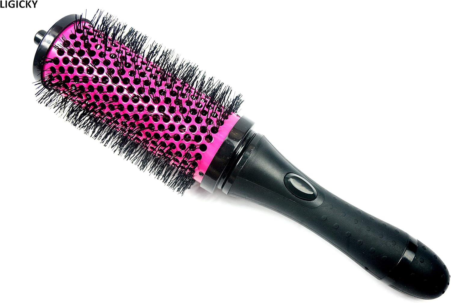 LIGICKY round Hair Brush Set with Detachable Rollers for Blow-Drying and Curling, 1 Handle and 5 Rollers (5.4 Cm), Medium image number 5