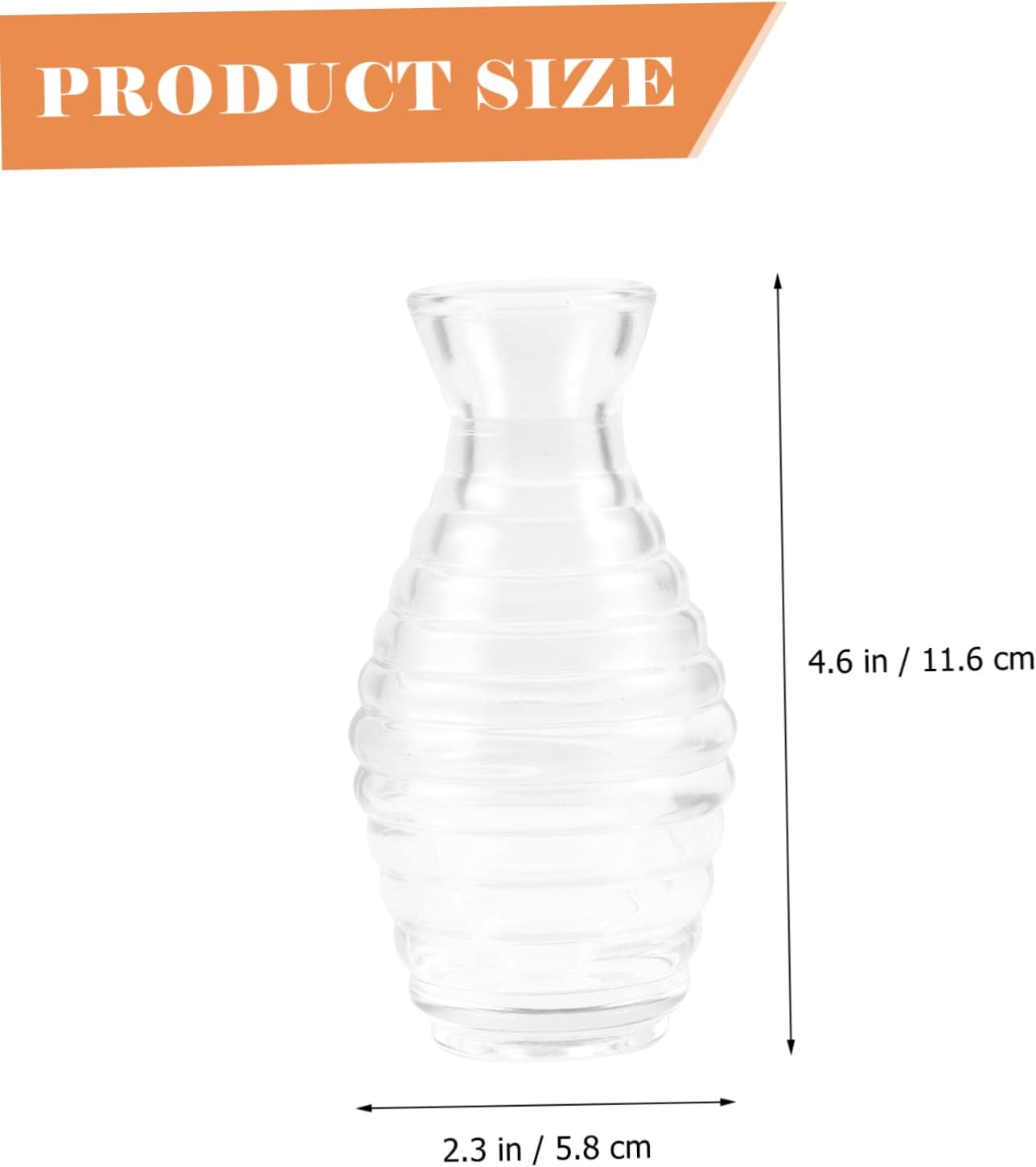 LIFKOME 6Pcs Wide Mouth Aroma Bottles Artistic Glass Aromatherapy Jars Mist Spray Bottle image number 4