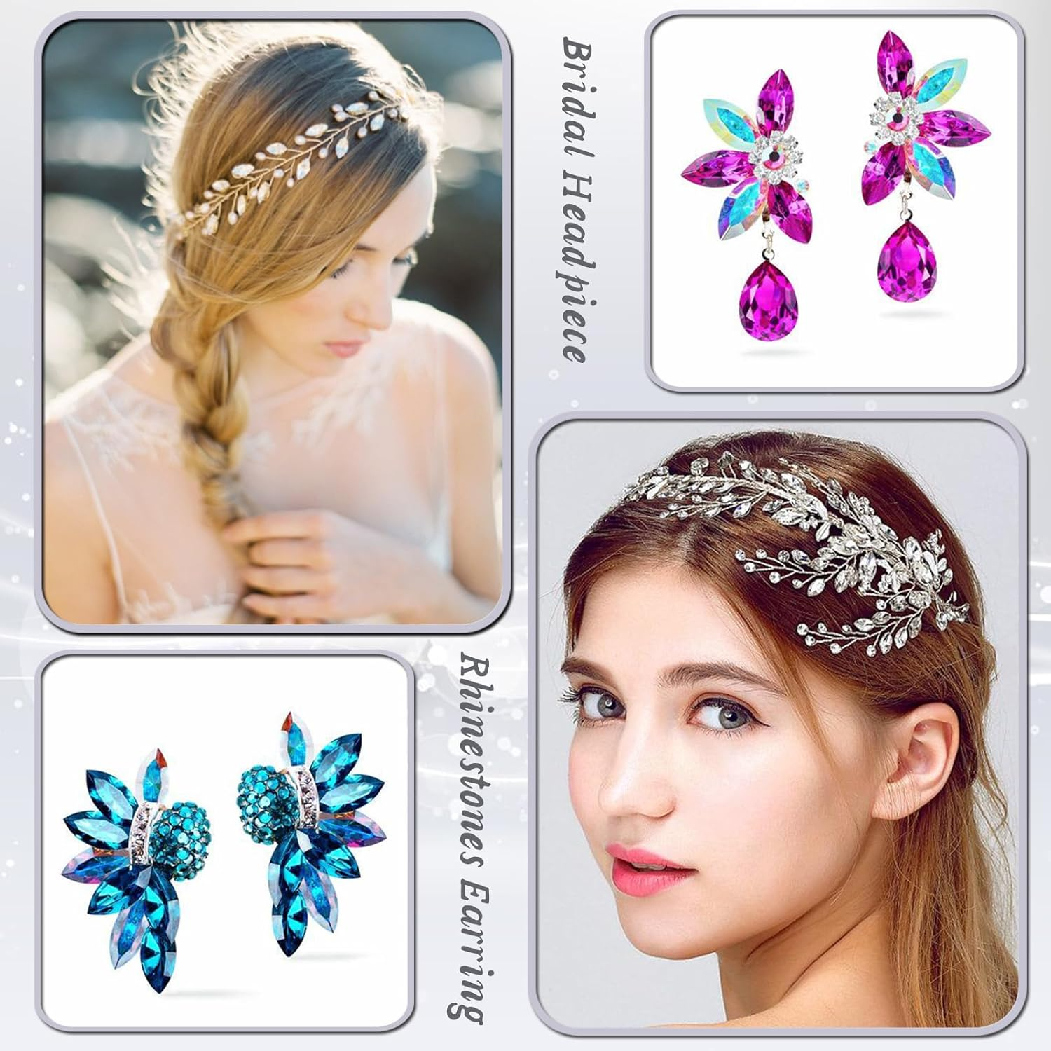 Horse Eye Rhinestones Flatback Sew on Rhinestone with 2 Holes 36Pcs 9X18Mm Glass Navette Shape Rhinestones for Crafts Project,Clothes,Costume,Shoes,Bags,Green image number 2