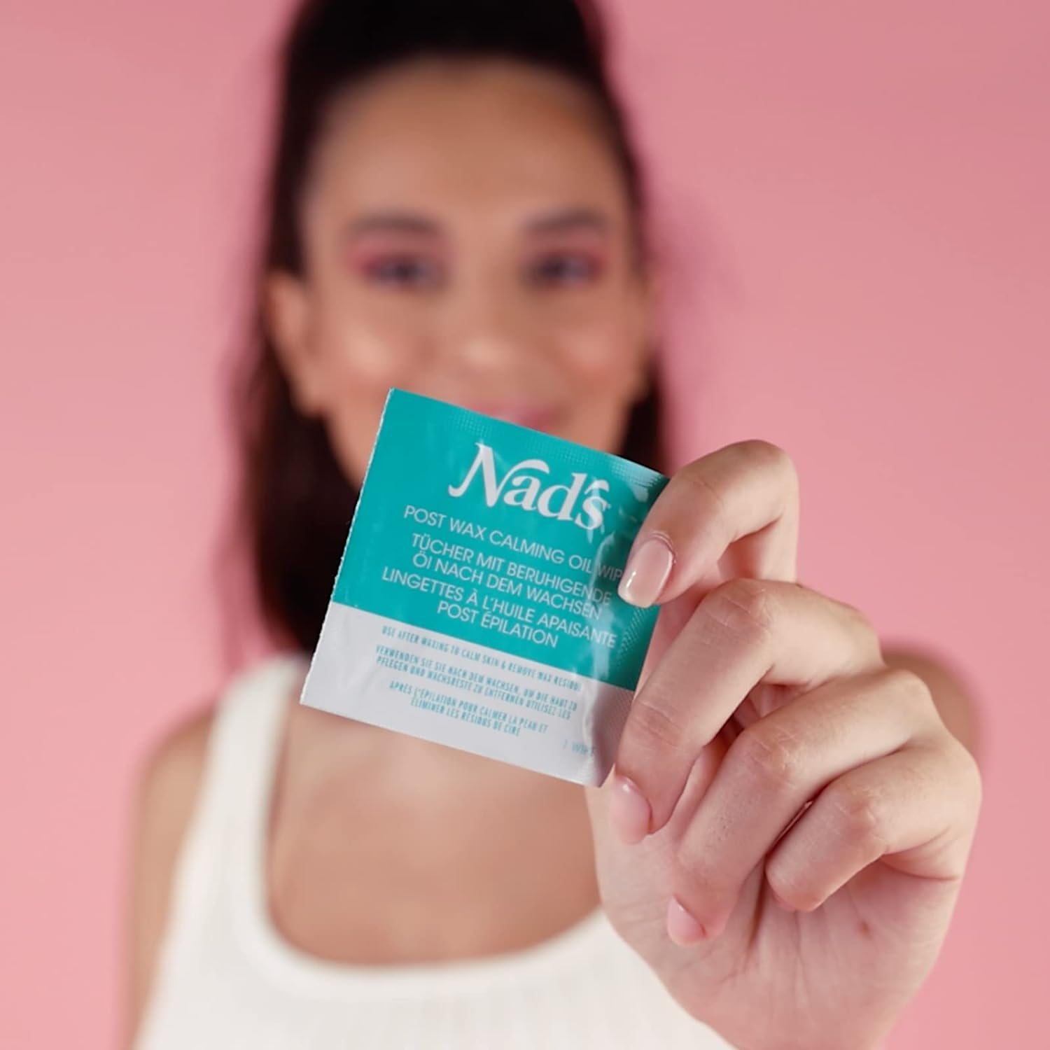 Nad&rsquo;S Post Wax Calming Oil Wipes - Refill Pack with 20Pc image number 5