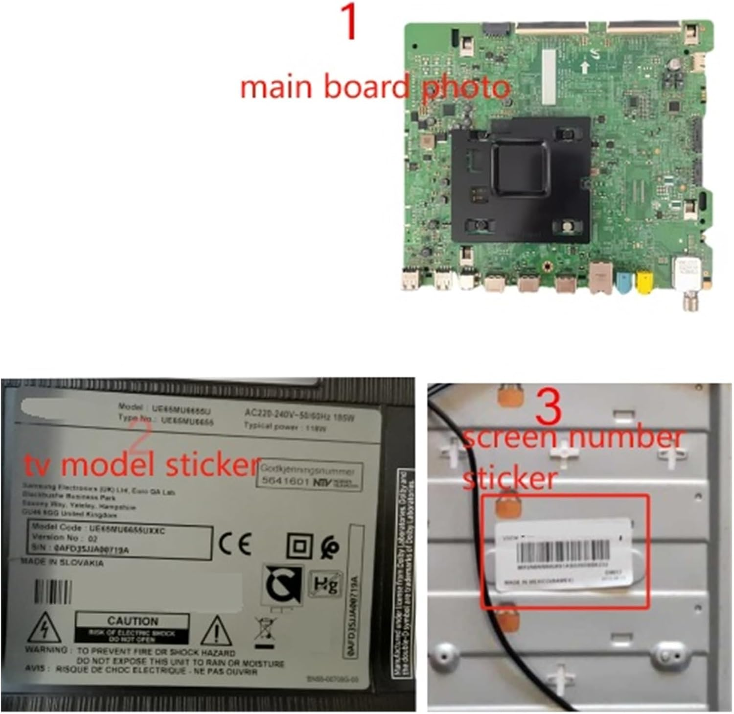 BN41-02756B TV Main Board DFVC2004 BN41-02756B-000 Nike_L_Built_In Motherboard，Suitable for 82 INCH UA82TU8000JXXZ UE82TU8000 Repair Parts image number 1