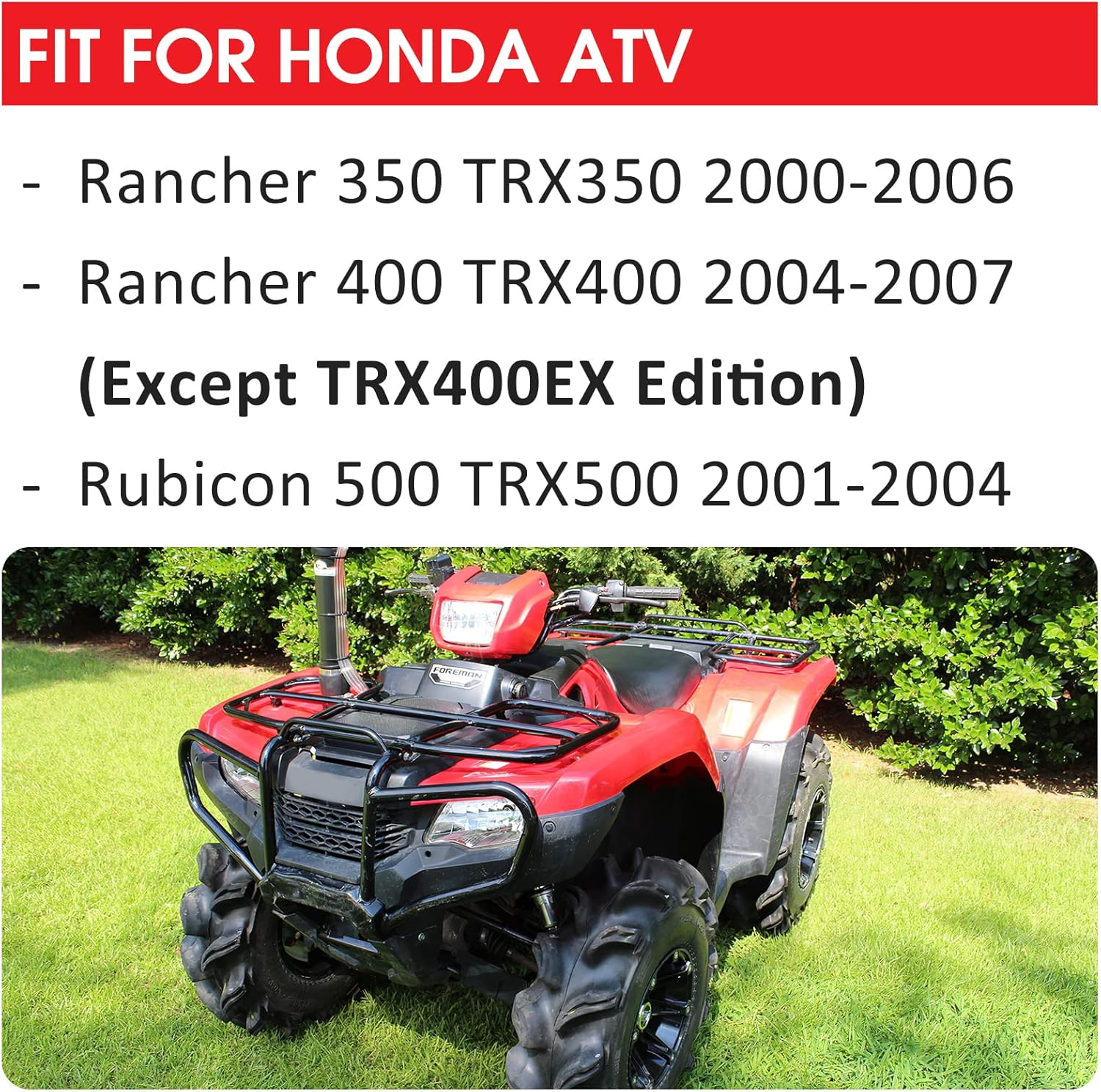 Fuel Gauge Gas Cap for Honda Rancher 350 Rancher 400 Rubicon 500 17504-HN5-671