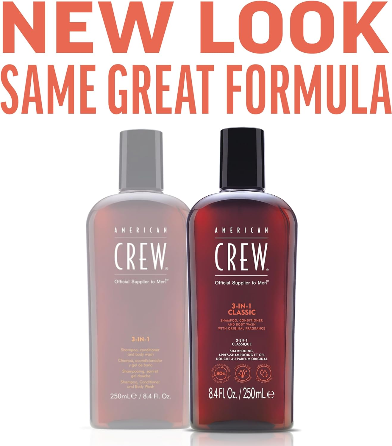 American Crew Classic 3-In-1 Shampoo plus Conditioner, 8.4 Ounce image number 6