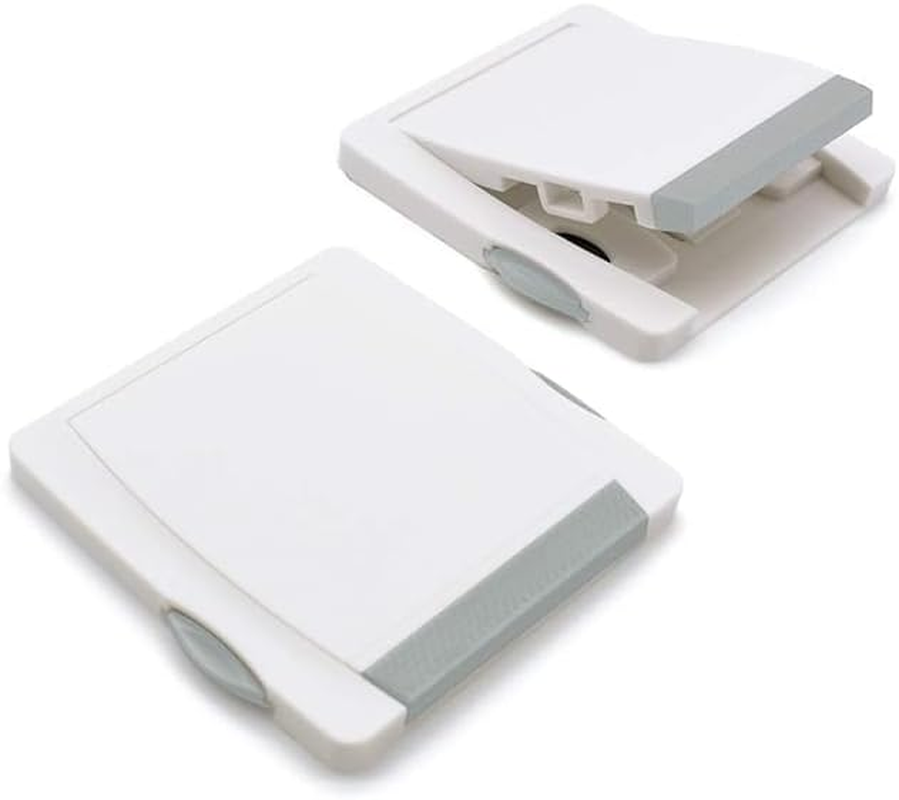 Child Proof Window Sliding Door Lock (Suit for Working Space over 1.06Cm and under 3Cm) Strong Adhesive Sliding Door Security Lock for Your Baby Safe and Protect Kid (2 Packs, Grey) image number 4