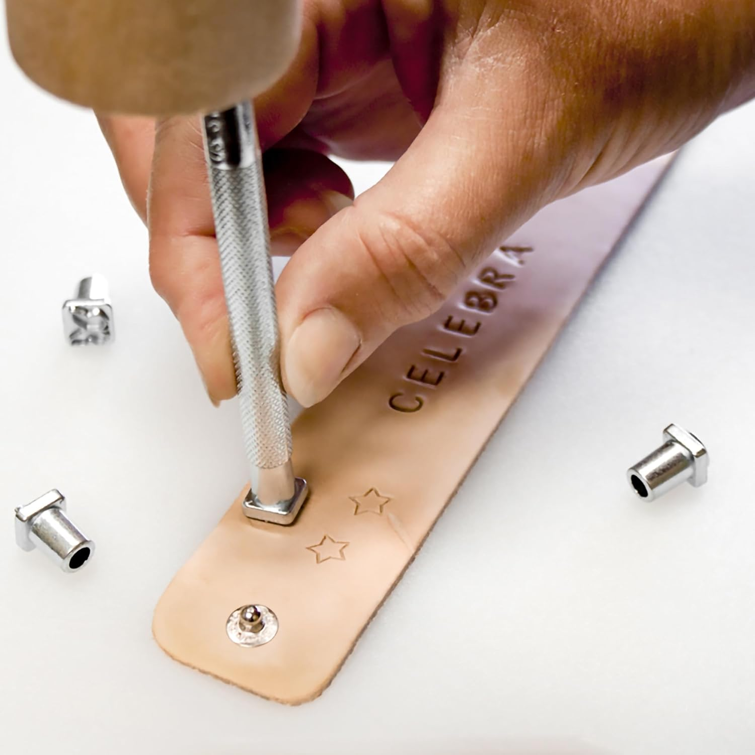 Realeather Crafts Leathercraft Funtime Stamp Set image number 4